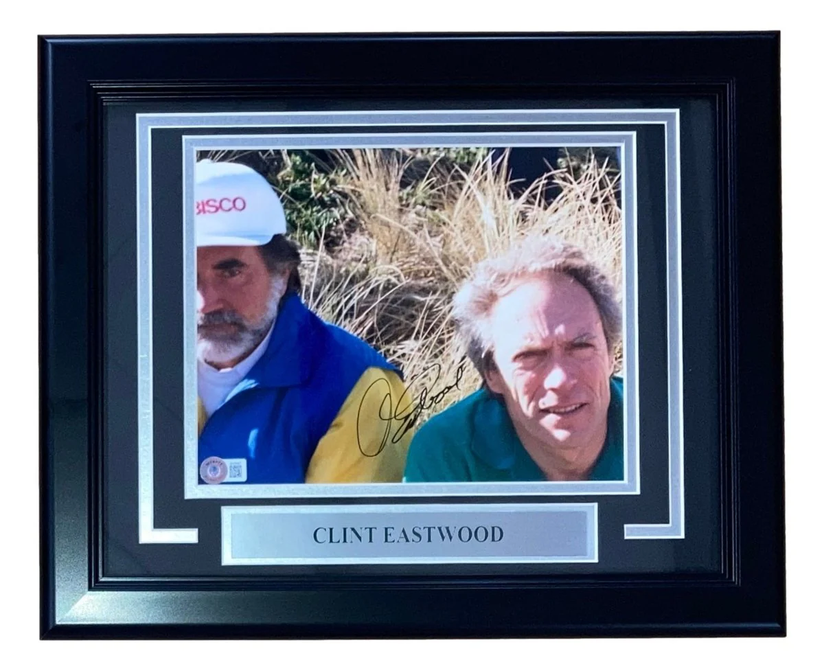 Clint Eastwood Signed Framed 8x10 Photo BAS BH78967 - Image 6