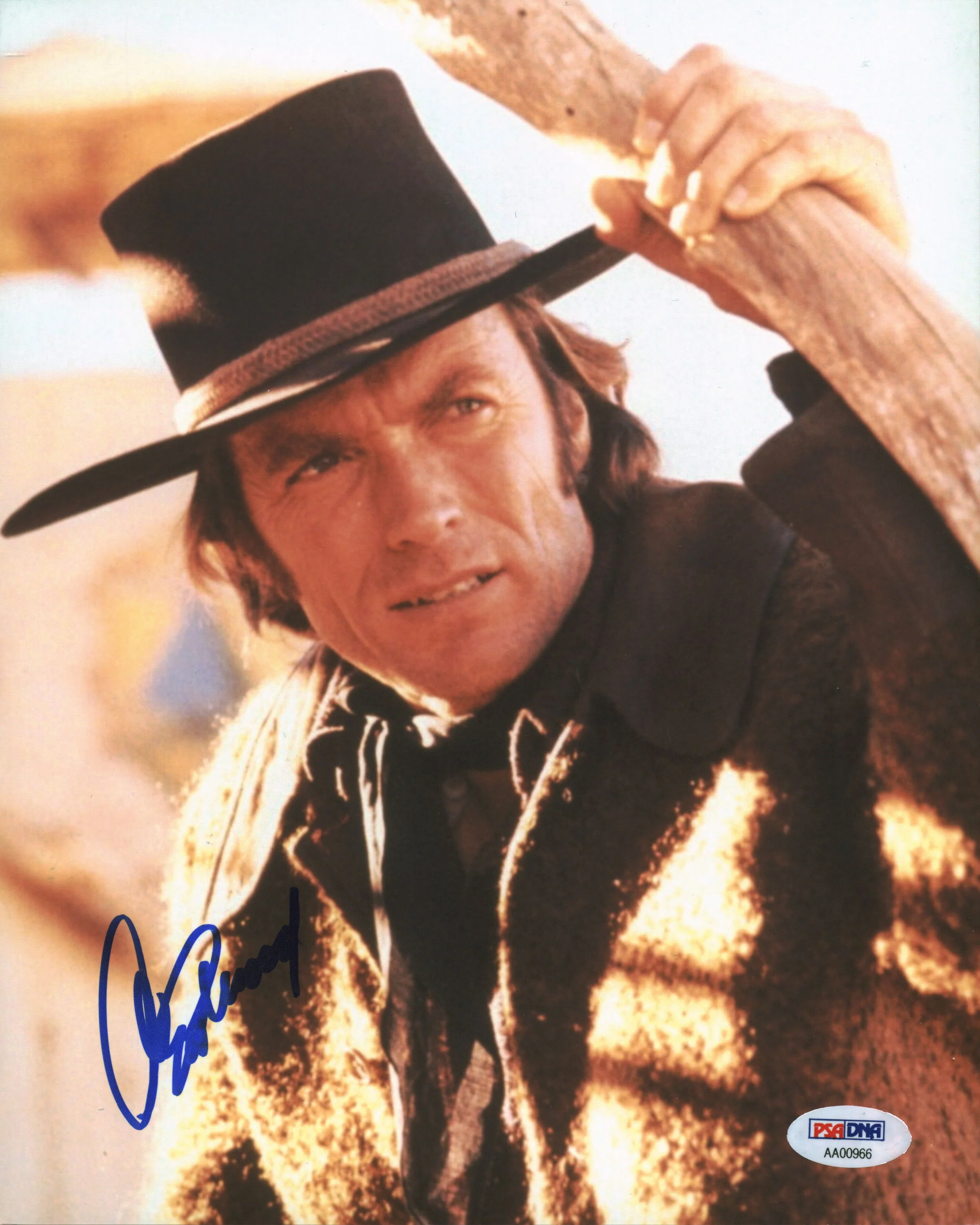 Clint Eastwood The Good, the Bad and the Ugly Signed 8x10 Photo PSA/DNA #AA00966 - Image 2