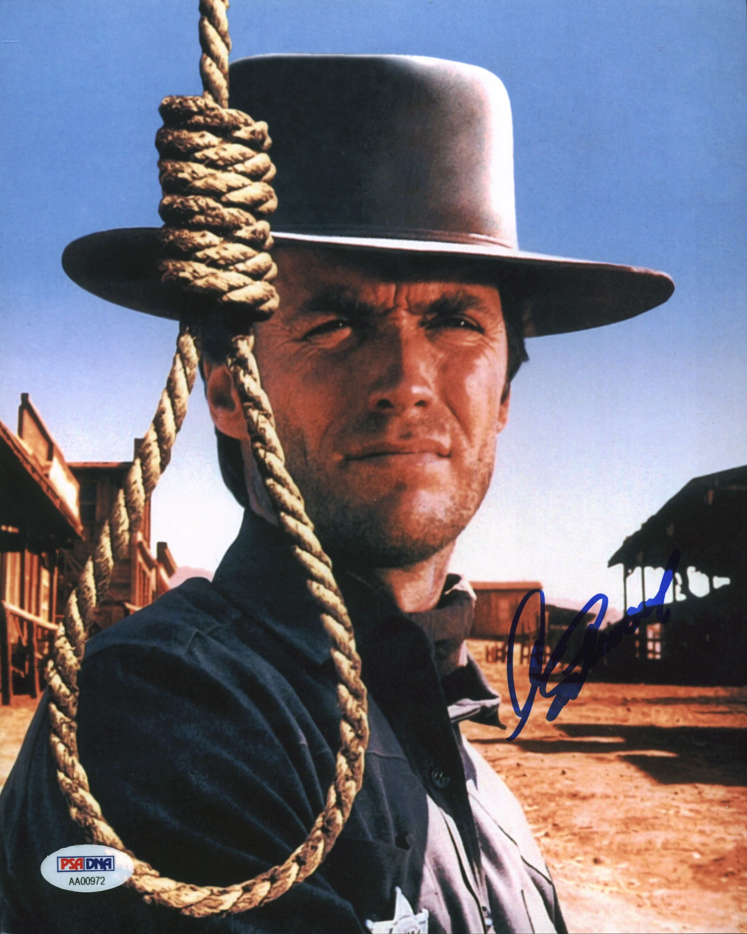 Clint Eastwood The Good, the Bad and the Ugly Signed 8x10 Photo PSA/DNA #AA00972 - Image 2