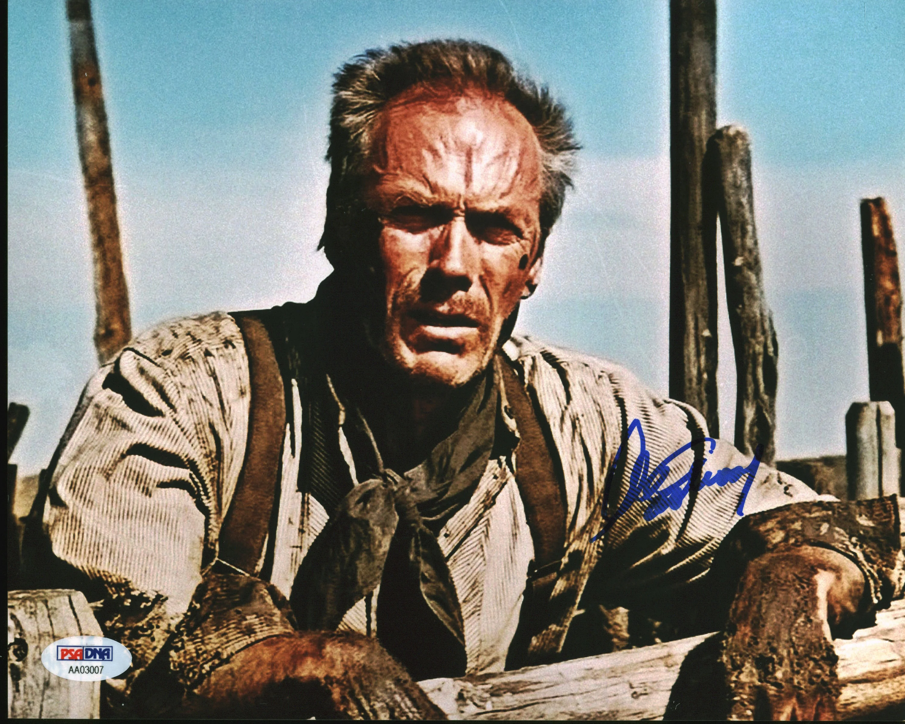 Clint Eastwood Unforgiven Authentic Signed 8x10 Photo PSA/DNA #AA03007 - Image 2