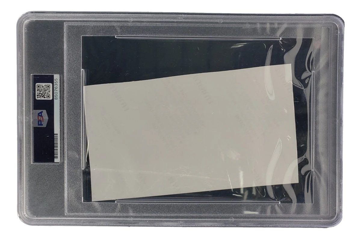 Coach Bob Knight Signed Slabbed Indiana Hoosiers Cut Signature PSA/DNA 85076355 - Image 2