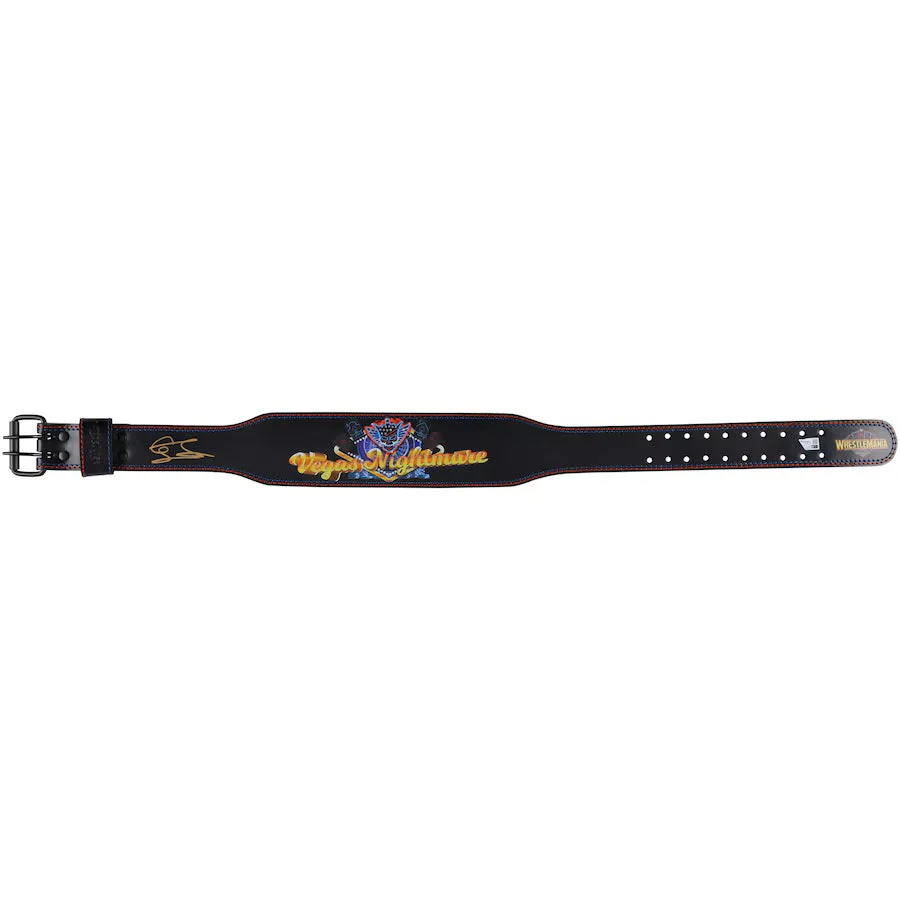 Cody Rhodes Signed WWE Wrestlemania 41 American Nightmare Lifting Belt Fanatics