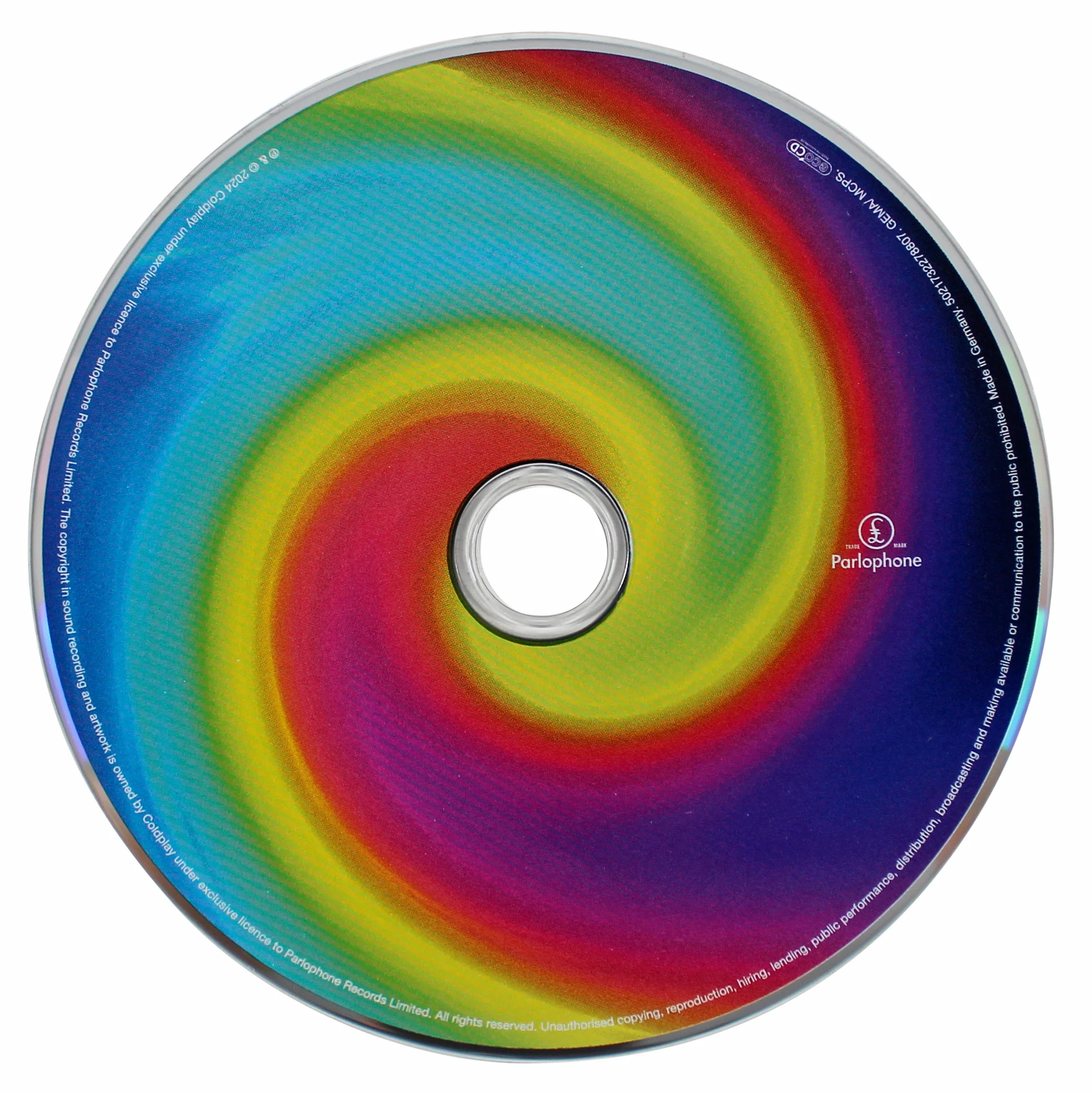 Coldplay Martin, Berryman, Champion +1 Signed Moon Music CD Insert w/ Disk BAS - Image 5