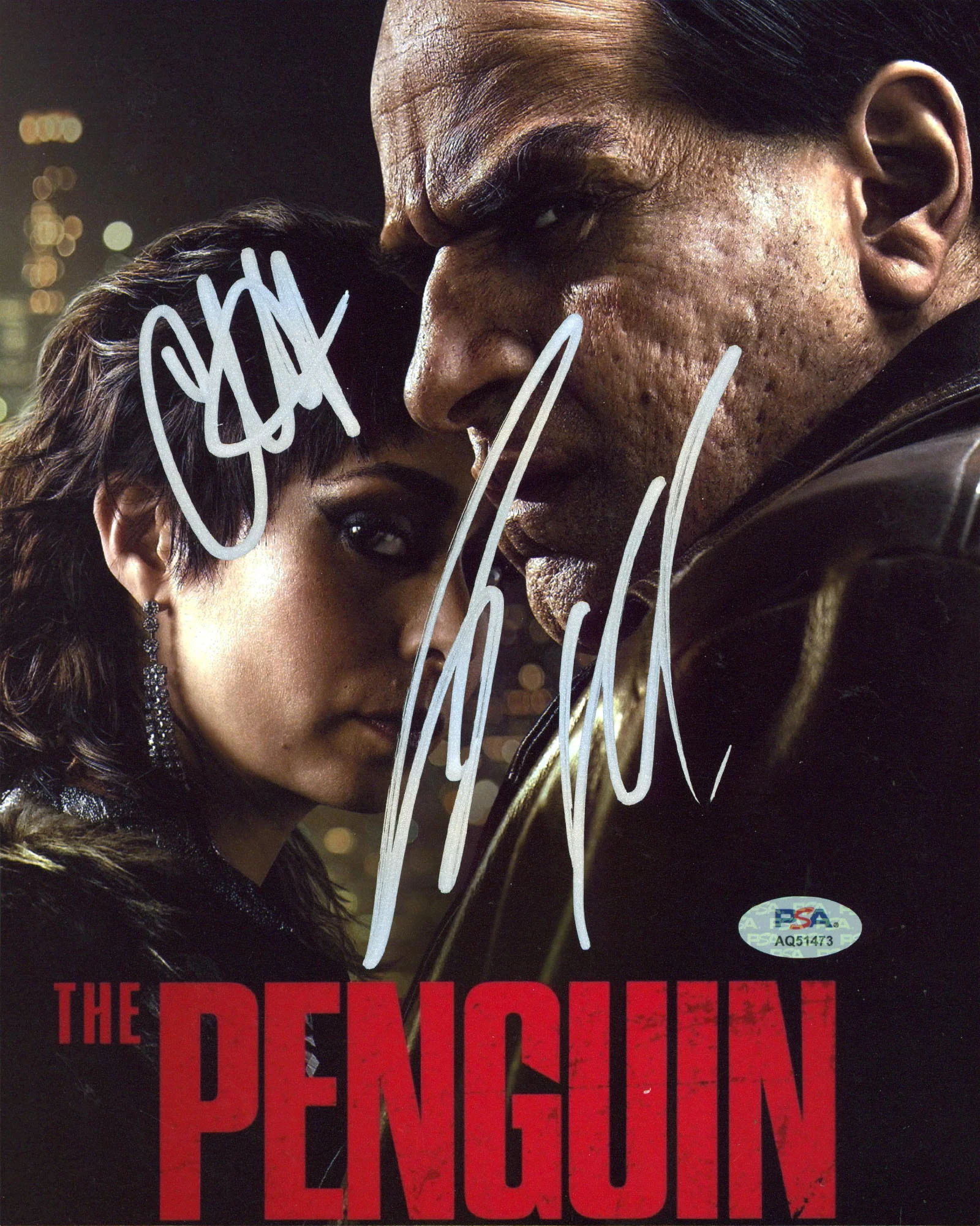 Colin Farrell & Cristin Milioti The Penguin Signed 8x10 Photo PSA/DNA #AQ51473 - Image 2