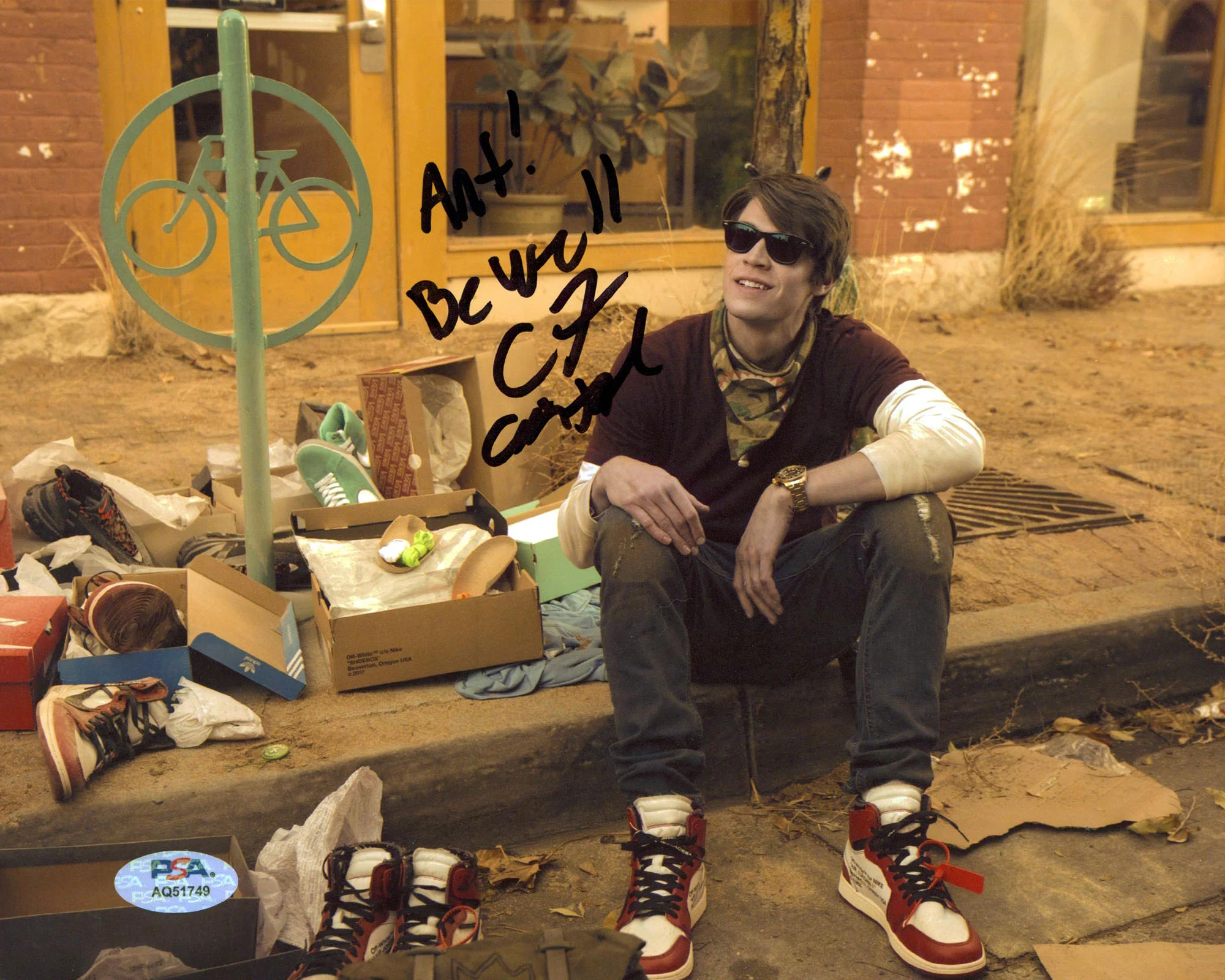 Colin Ford Daybreak "Ant! Be Well" Authentic Signed 8x10 Photo PSA/DNA #AQ51749 - Image 2
