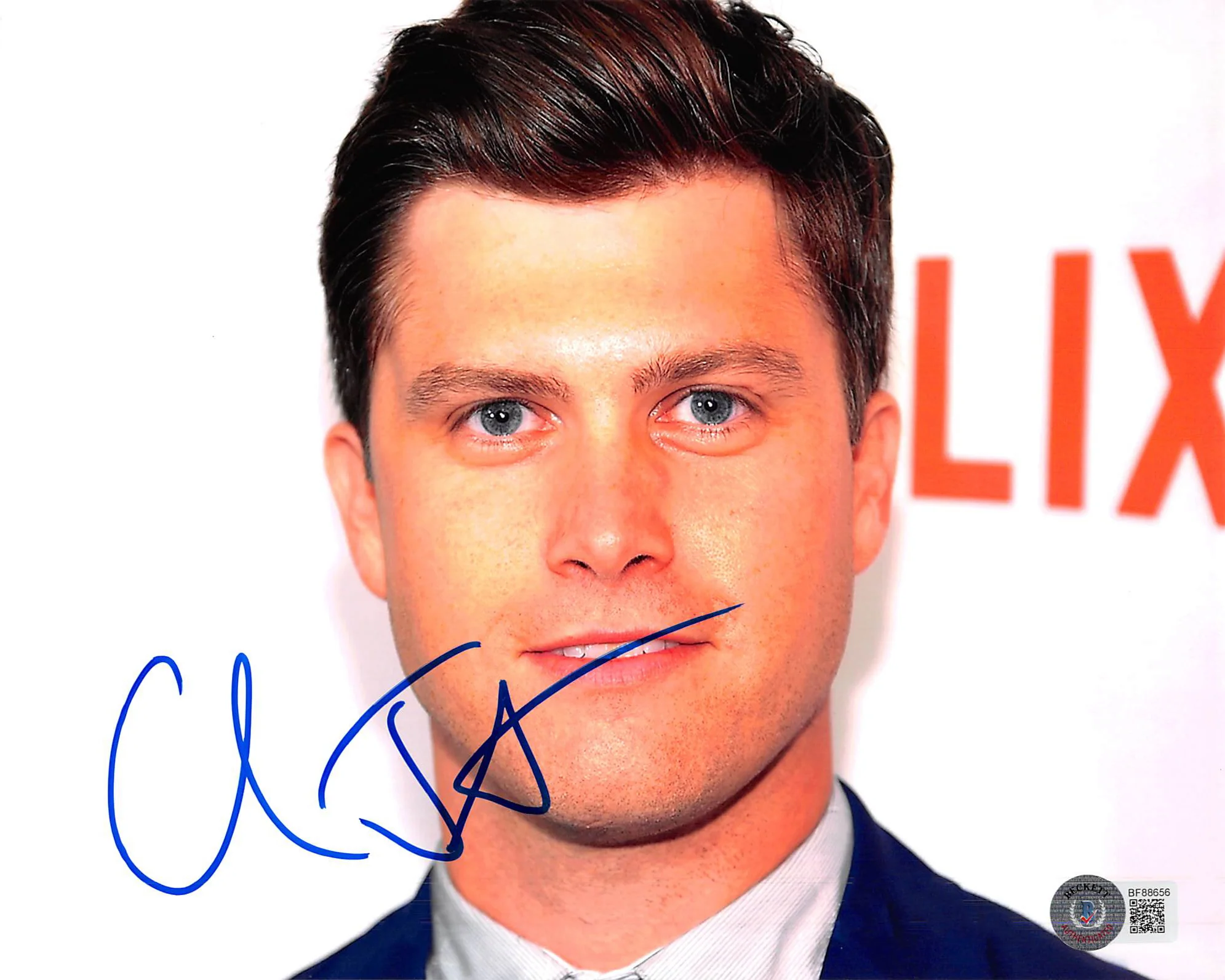 Colin Jost Saturday Night Live Authentic Signed 8x10 Photo BAS #BF88656 - Image 2