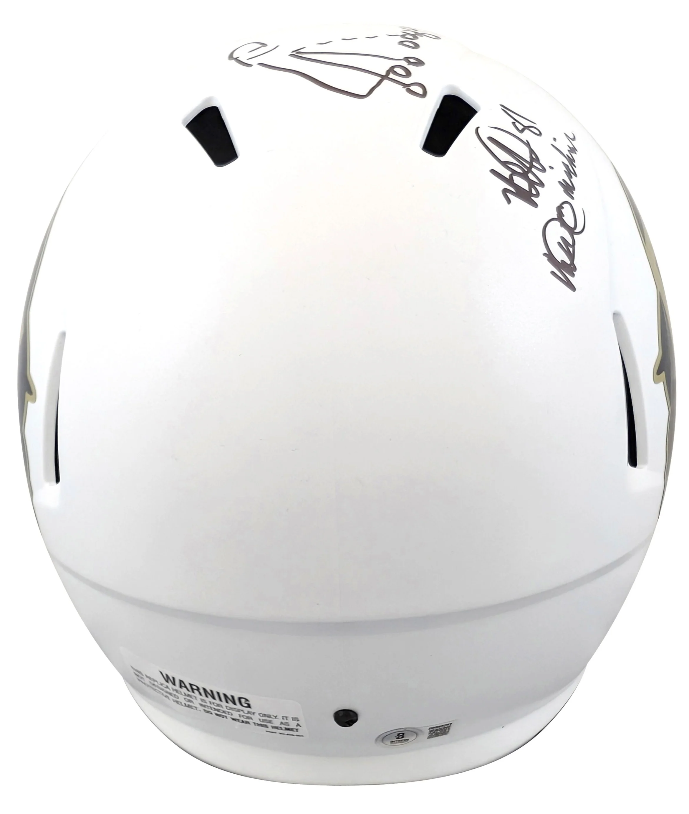 Colorado Stewart & Westbrook "Miracle" Signed F/S Speed Rep Helmet W/ Case BAS W - Image 5