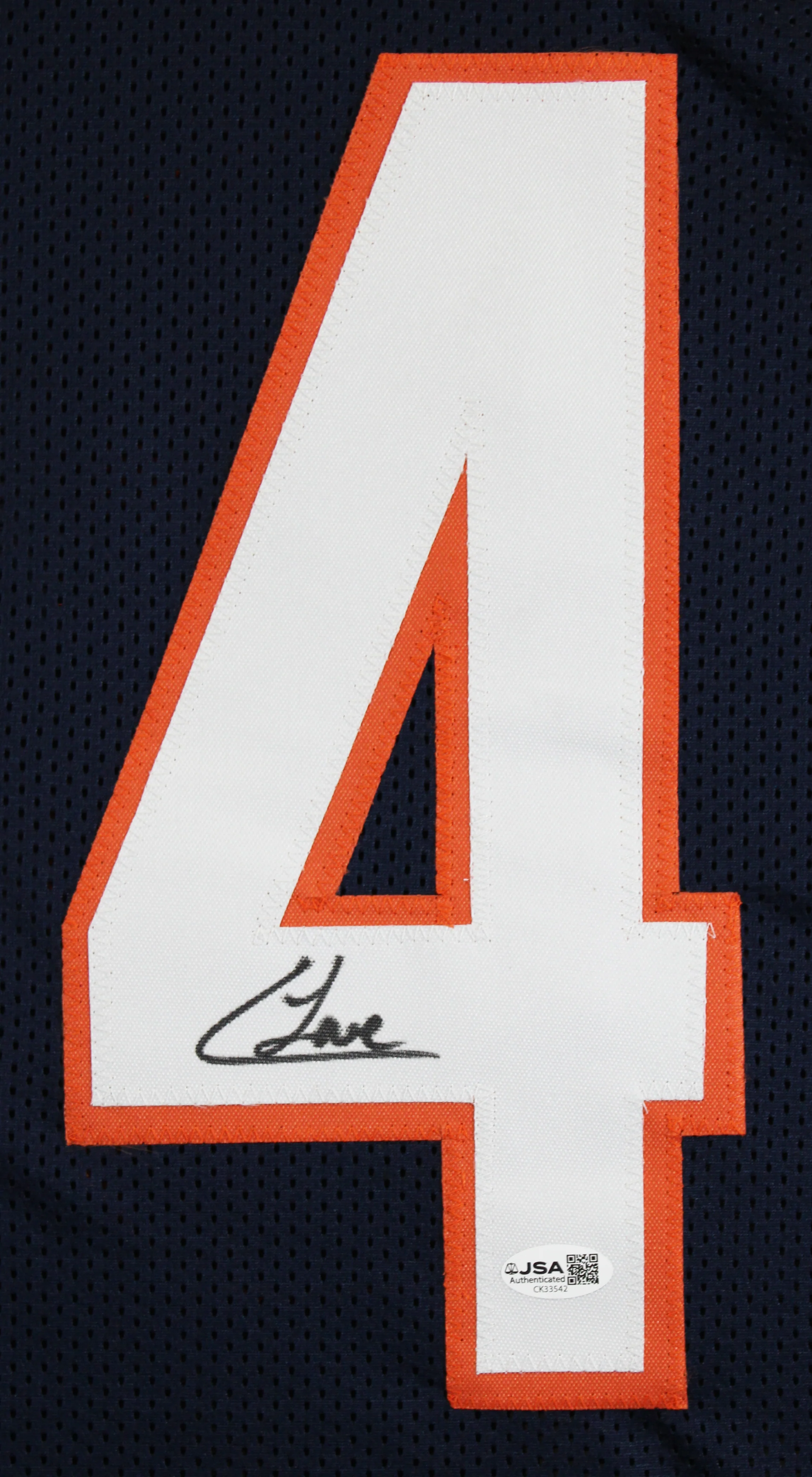 Colston Loveland Authentic Signed Navy Pro Style Framed Jersey Autographed JSA - Image 3