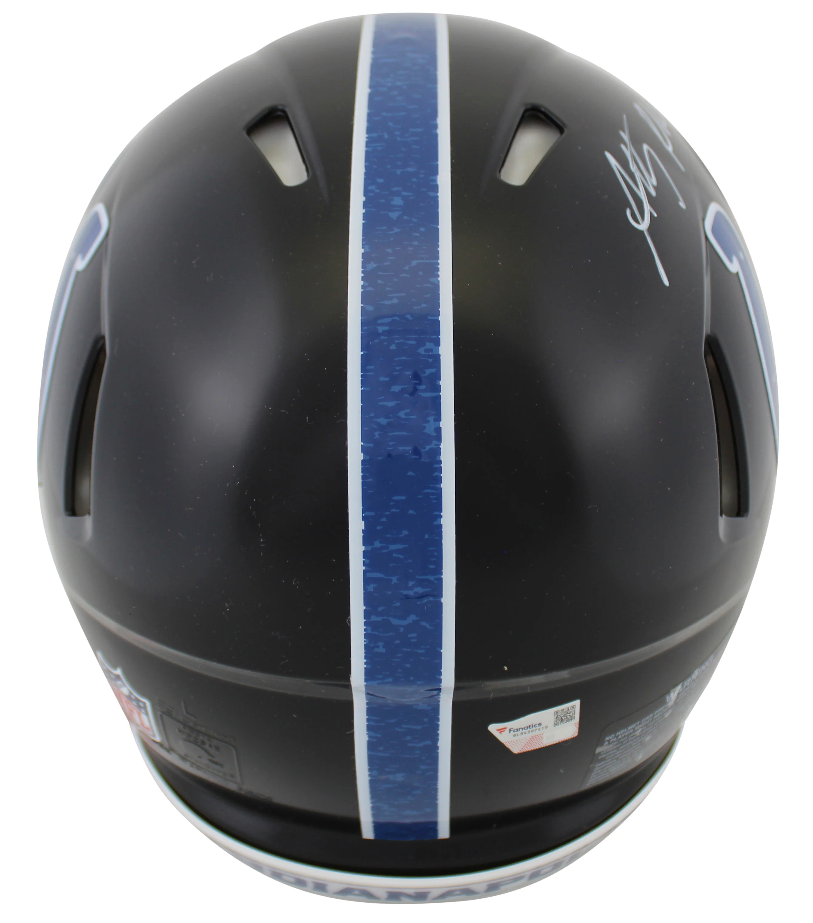 Colts Anthony Richardson Signed 2023 On-Field Full Size Speed Proline Helmet Fan - Image 3