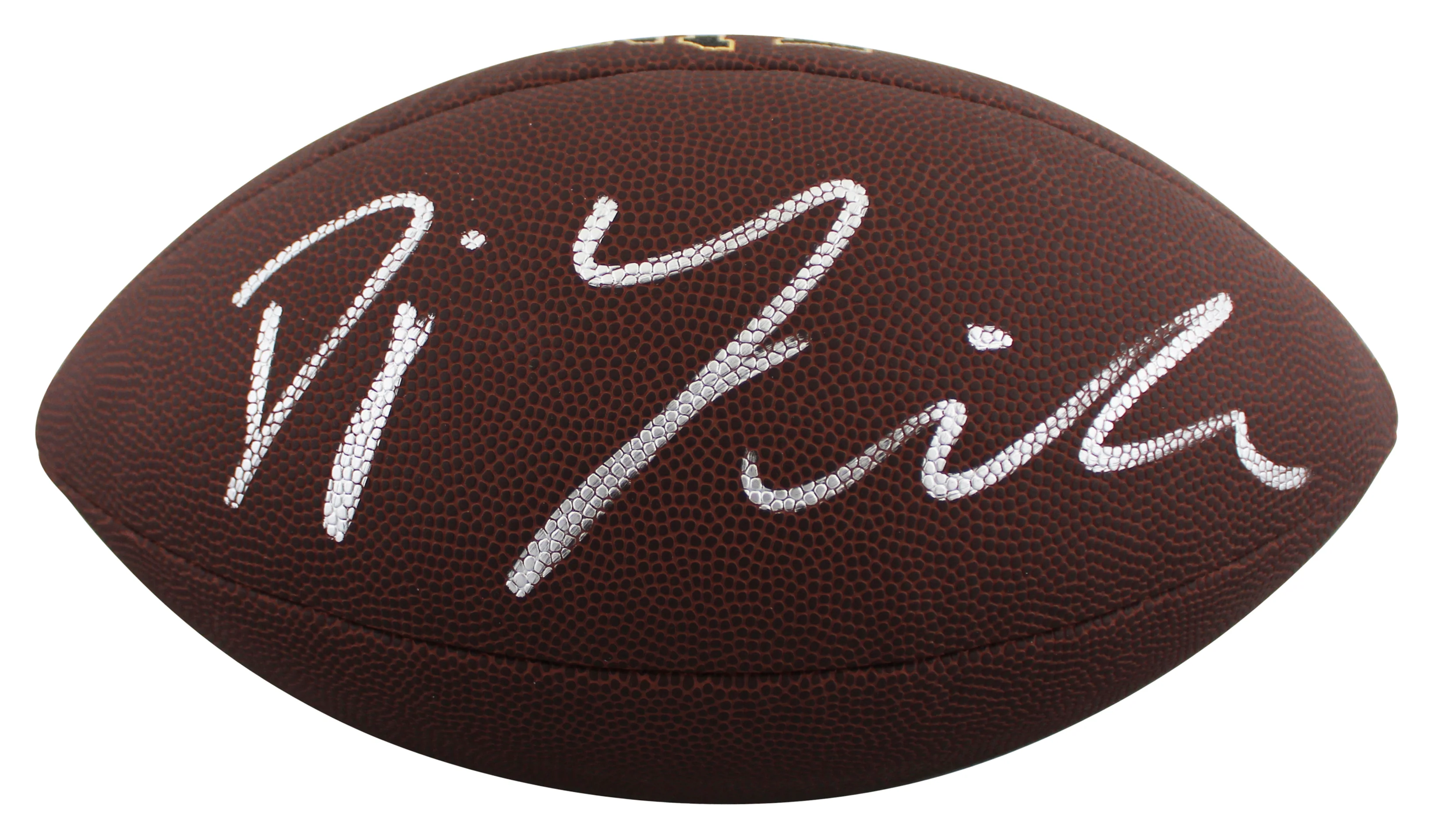 Colts D.J. Giddens Authentic Signed Wilson Super Grip Nfl Football BAS Witnessed - Image 3