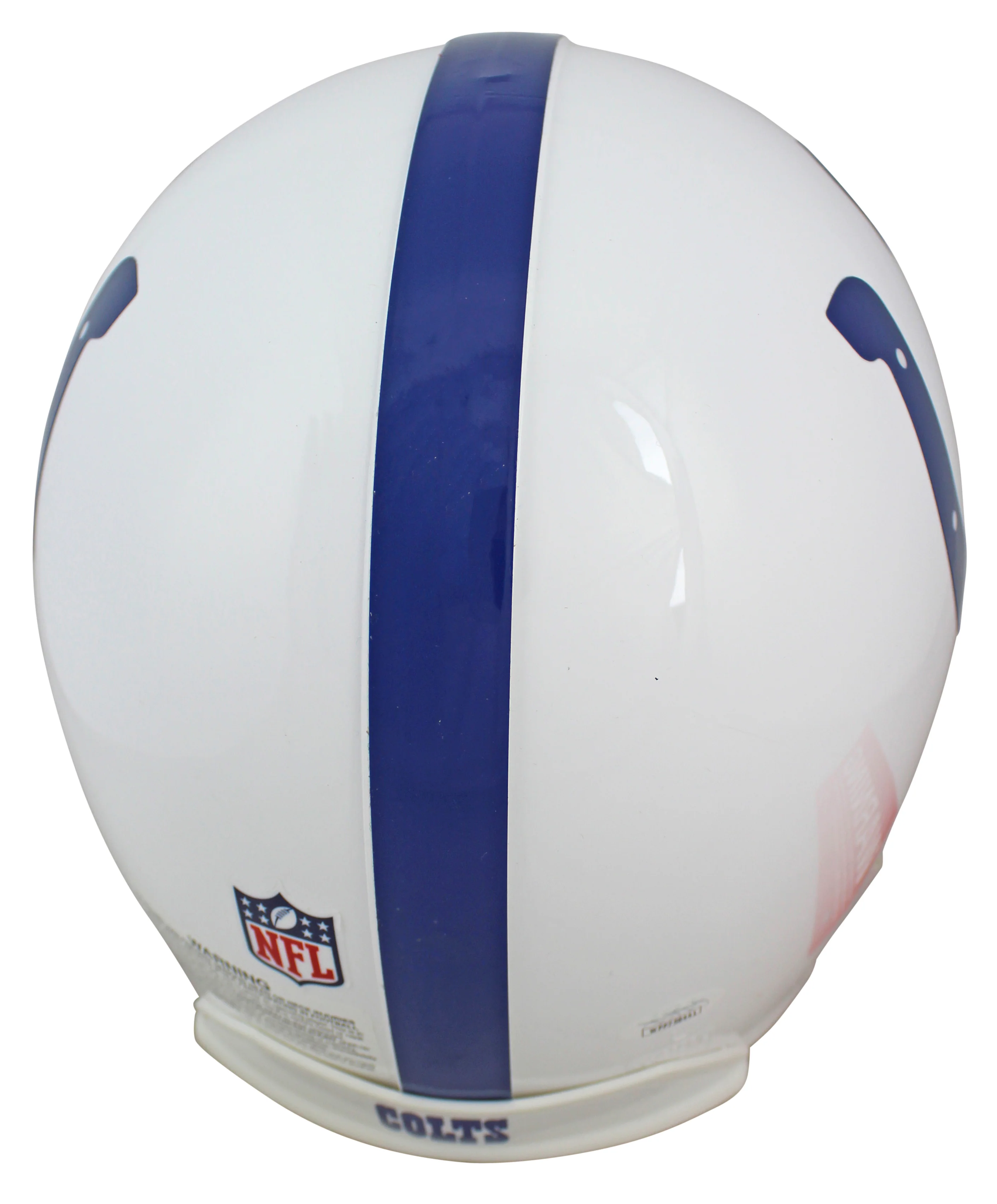 Colts Edgerrin James HOF Authentic Signed Proline Full Size Helmet JSA Witness - Image 3