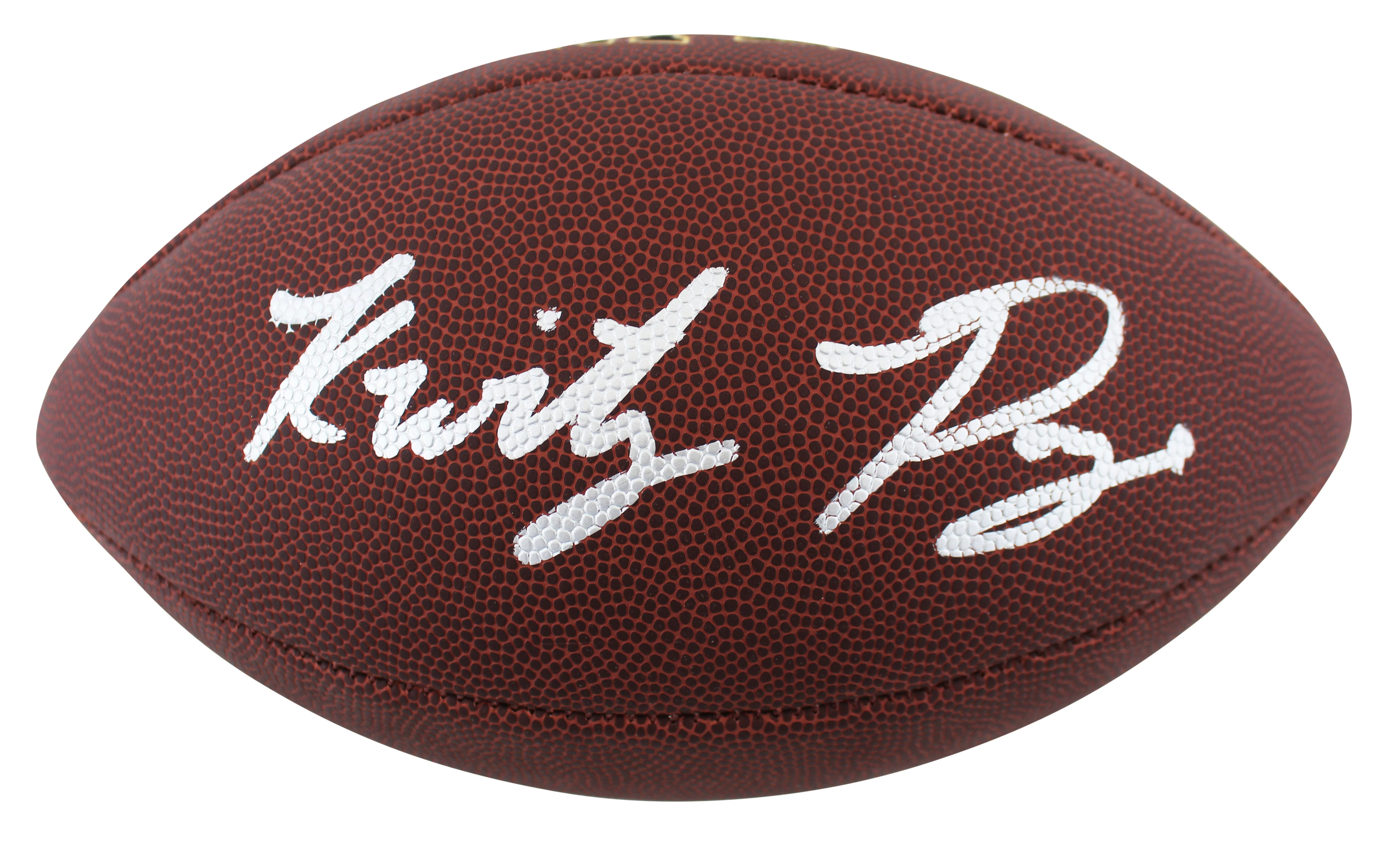 Colts Kwity Paye Authentic Signed Wilson Super Grip Nfl Football BAS Witnessed - Image 3