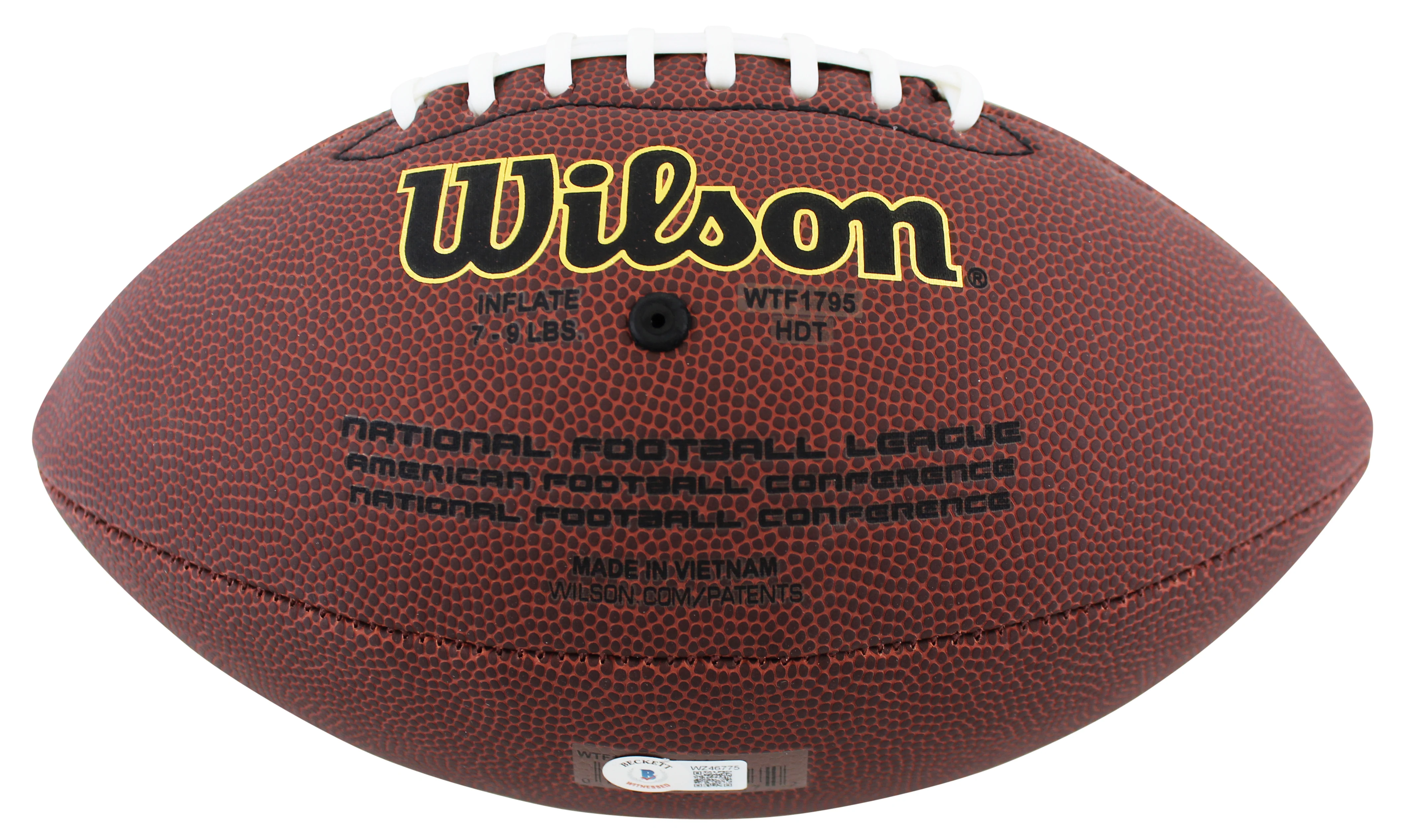 Colts Kwity Paye Authentic Signed Wilson Super Grip Nfl Football BAS Witnessed - Image 5