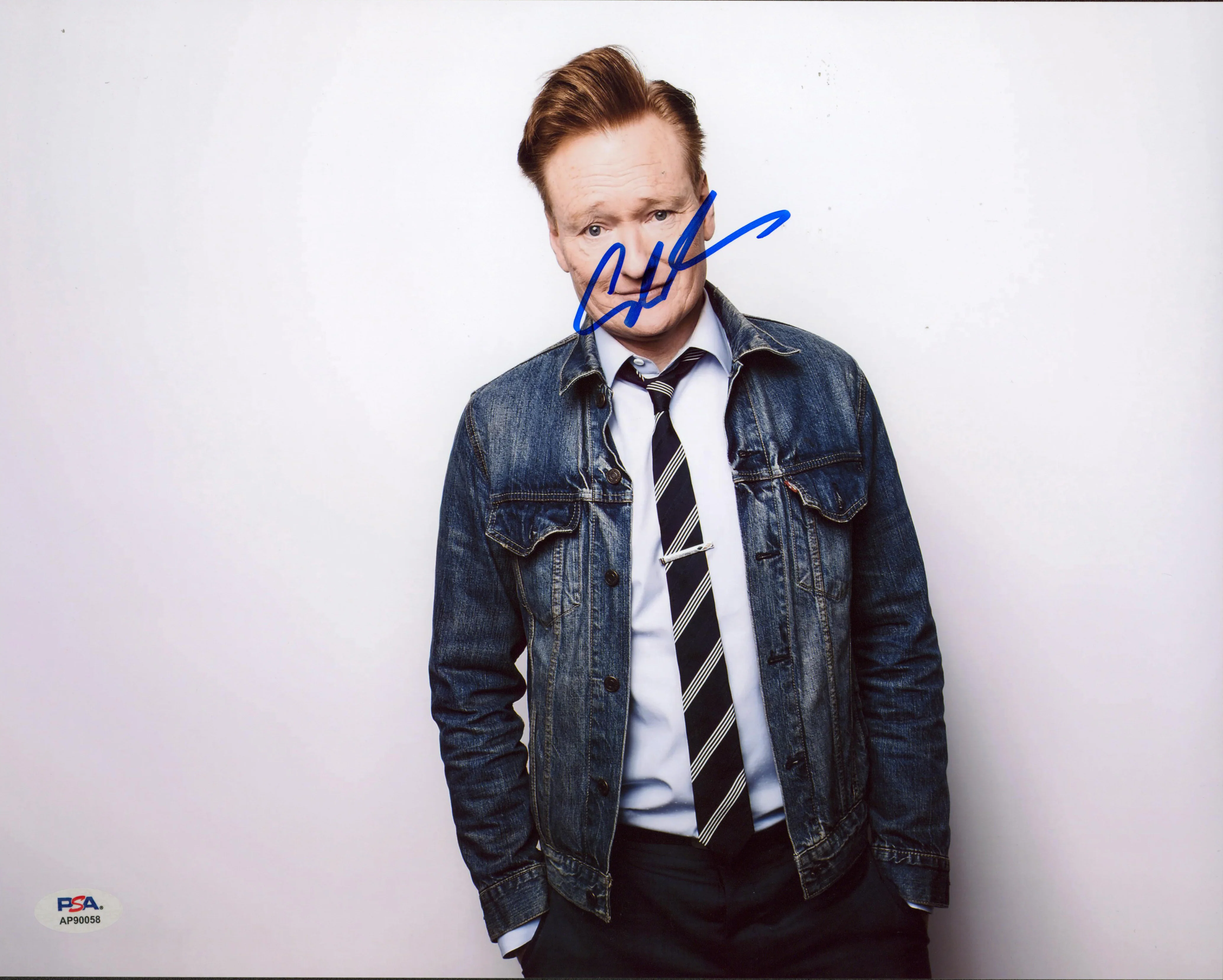 Conan O'Brien The Tonight Show Authentic Signed 11x14 Photo PSA/DNA #AP90058 - Image 2