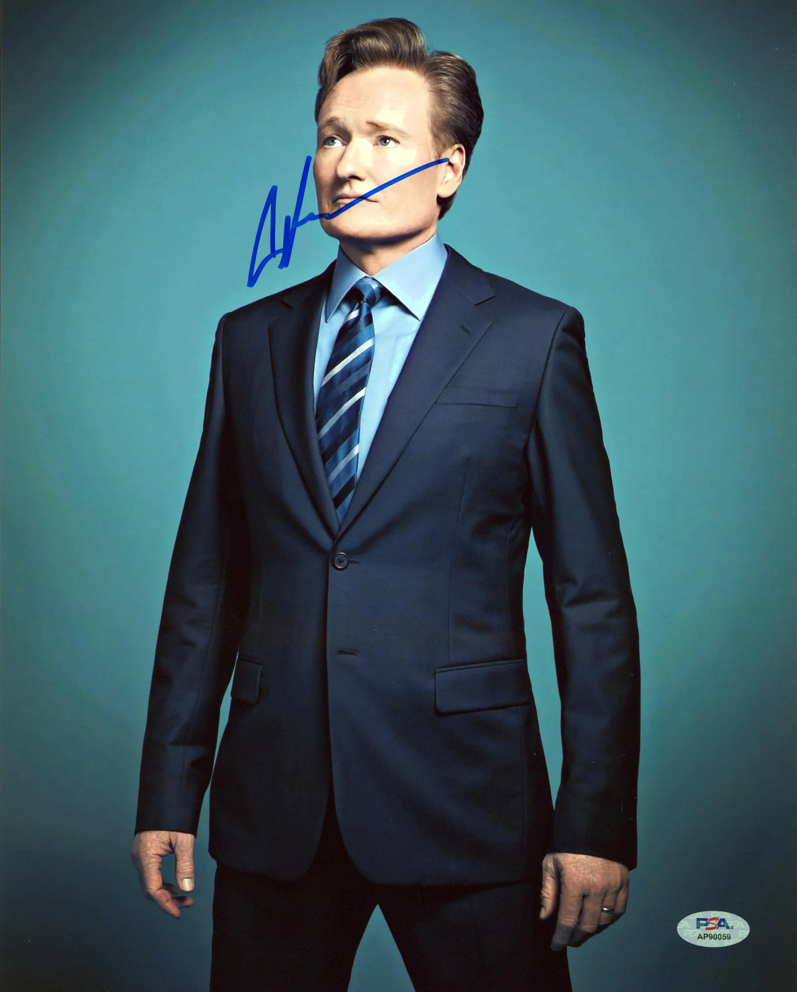 Conan O'Brien The Tonight Show Authentic Signed 11x14 Photo PSA/DNA #AP90059 - Image 2