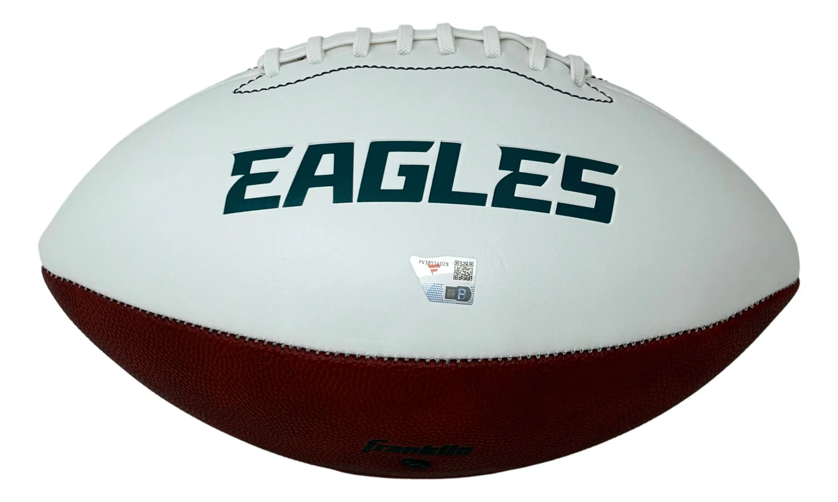 Cooper Dejean Signed Philadelphia Eagles Logo Football Fanatics w/ Case - Image 3