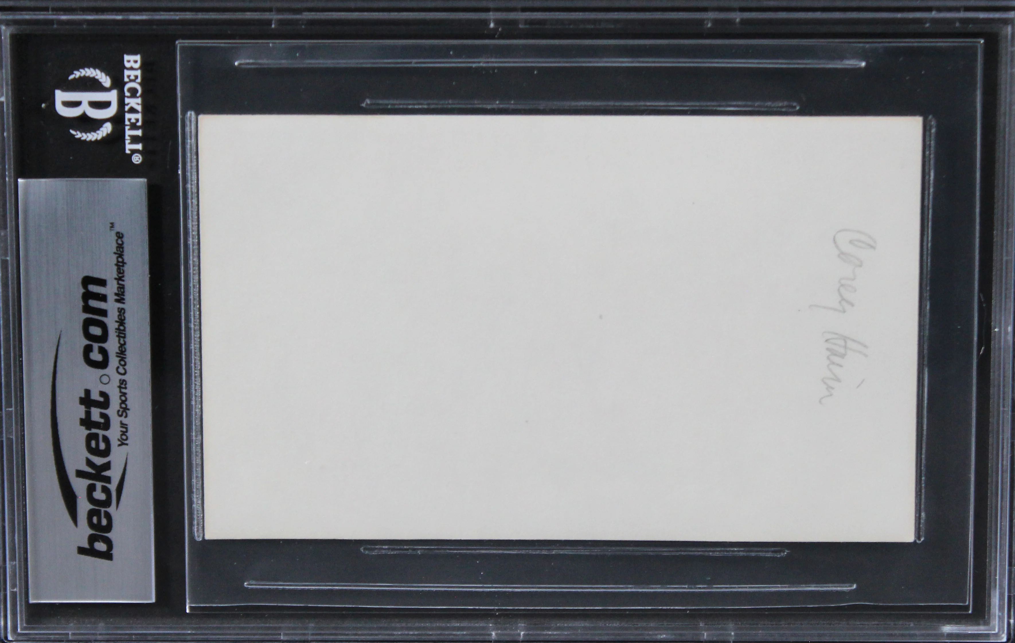 Corey Haim The Lost Boys Authentic Signed 3x5 Index Card Autographed BAS Slabbed - Image 3