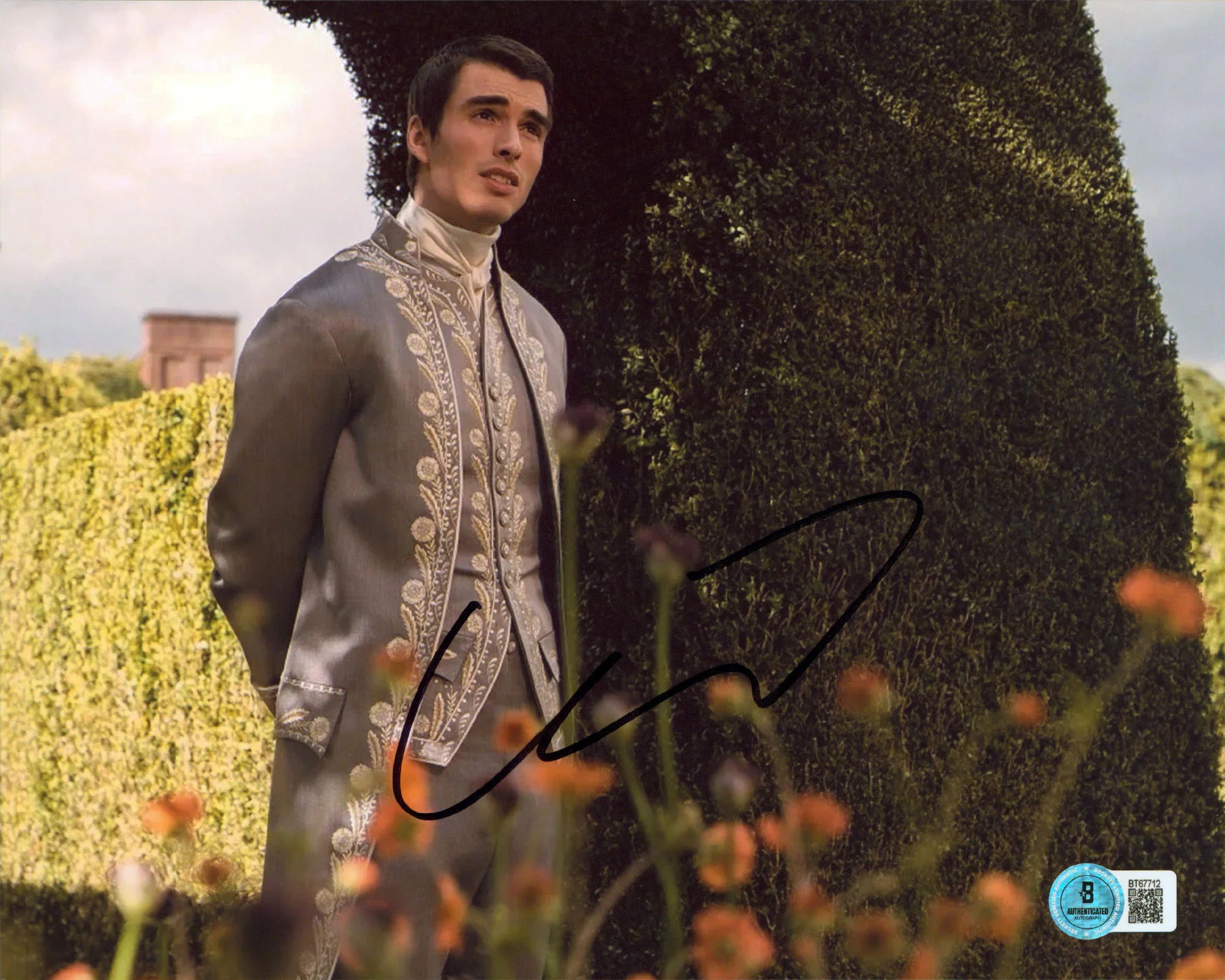 Corey Mylchreest Queen Charlotte: A Bridgerton Signed 8x10 Photo BAS #BT67712 - Image 2