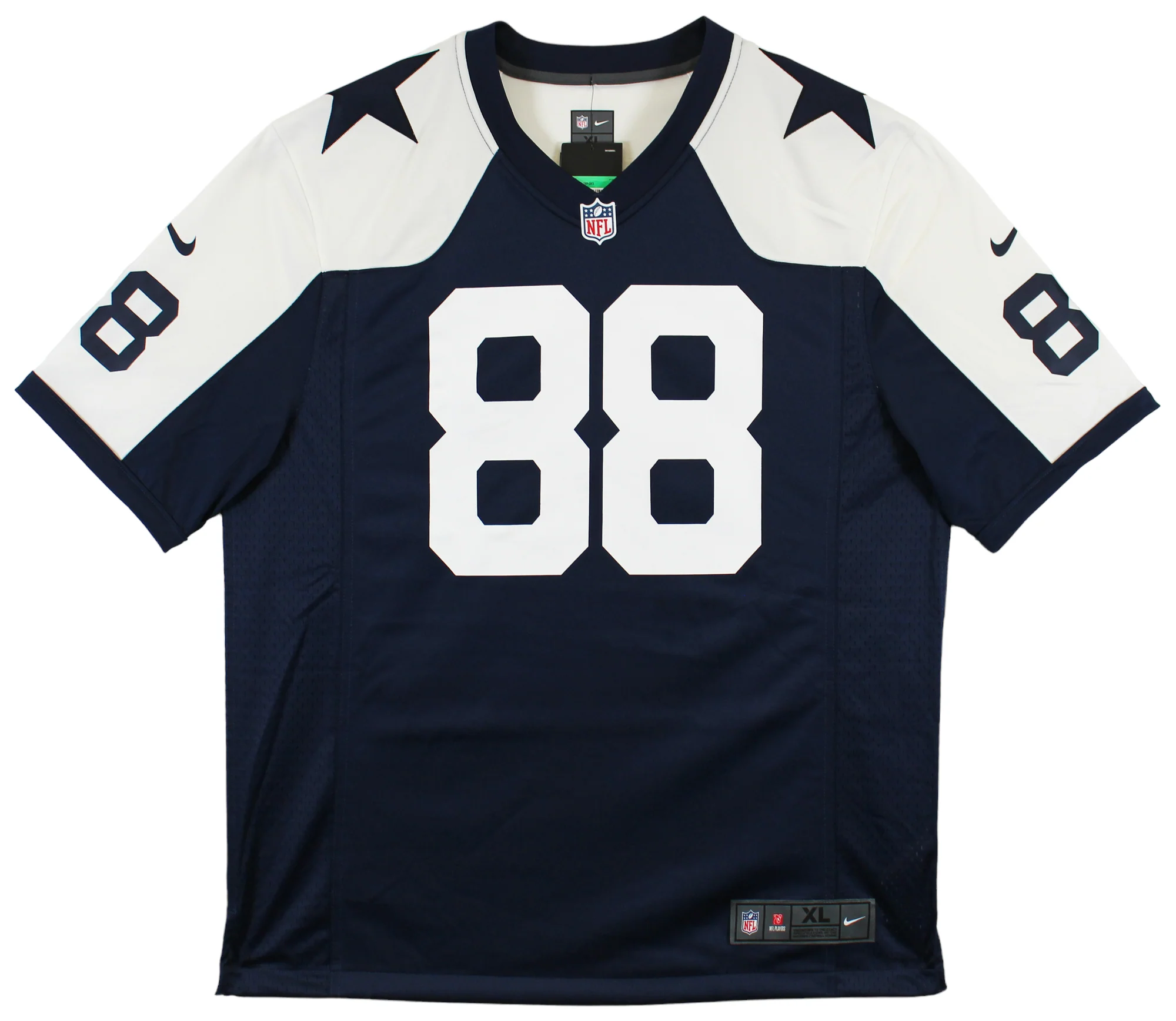 Cowboys CeeDee Lamb Signed Navy Blue Thanksgiving Nike Game Jersey Fanatics - Image 4