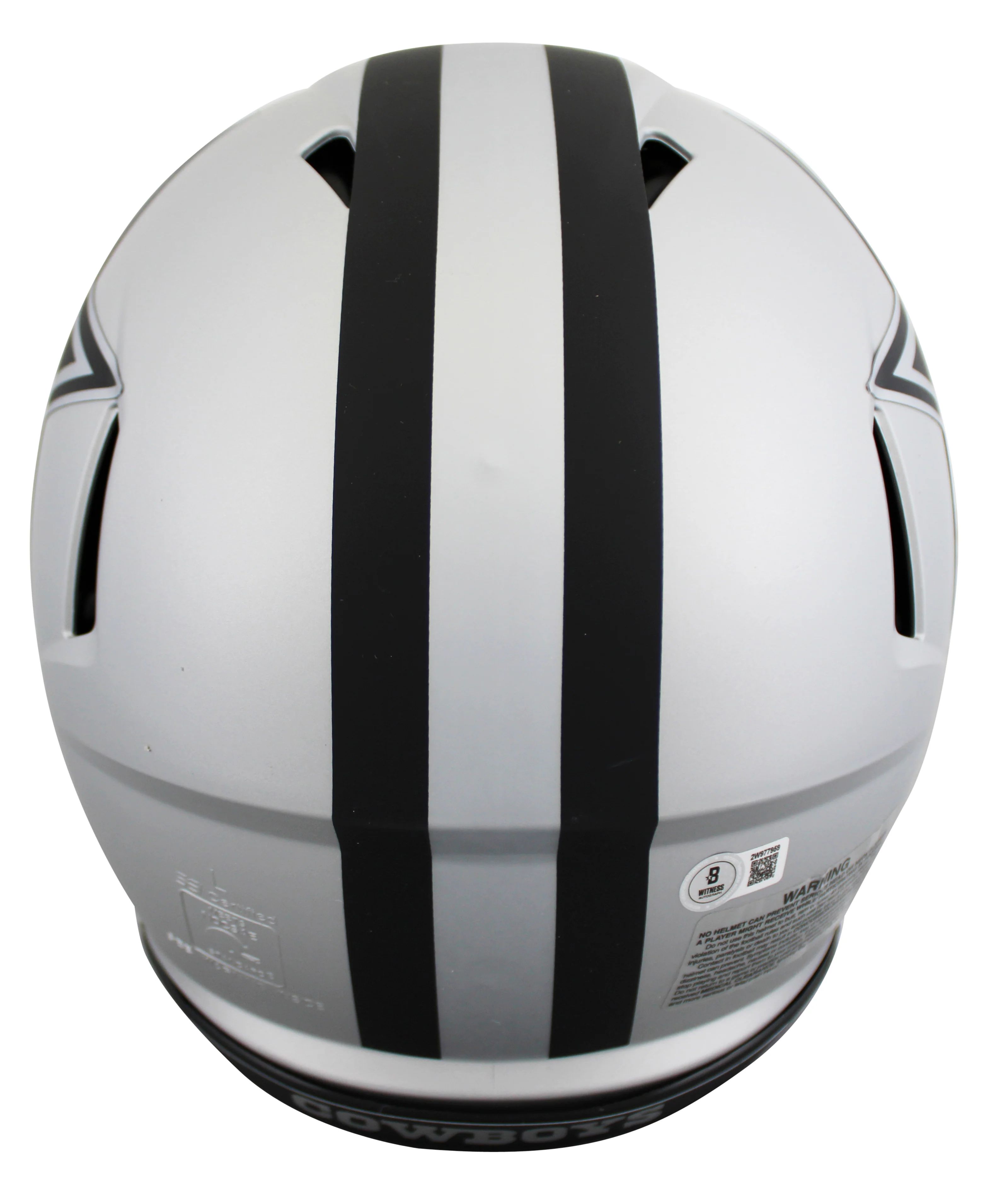 Cowboys Dak Prescott "ROY 16" Signed Rave F/S Speed Proline Helmet BAS #2W977959 - Image 3