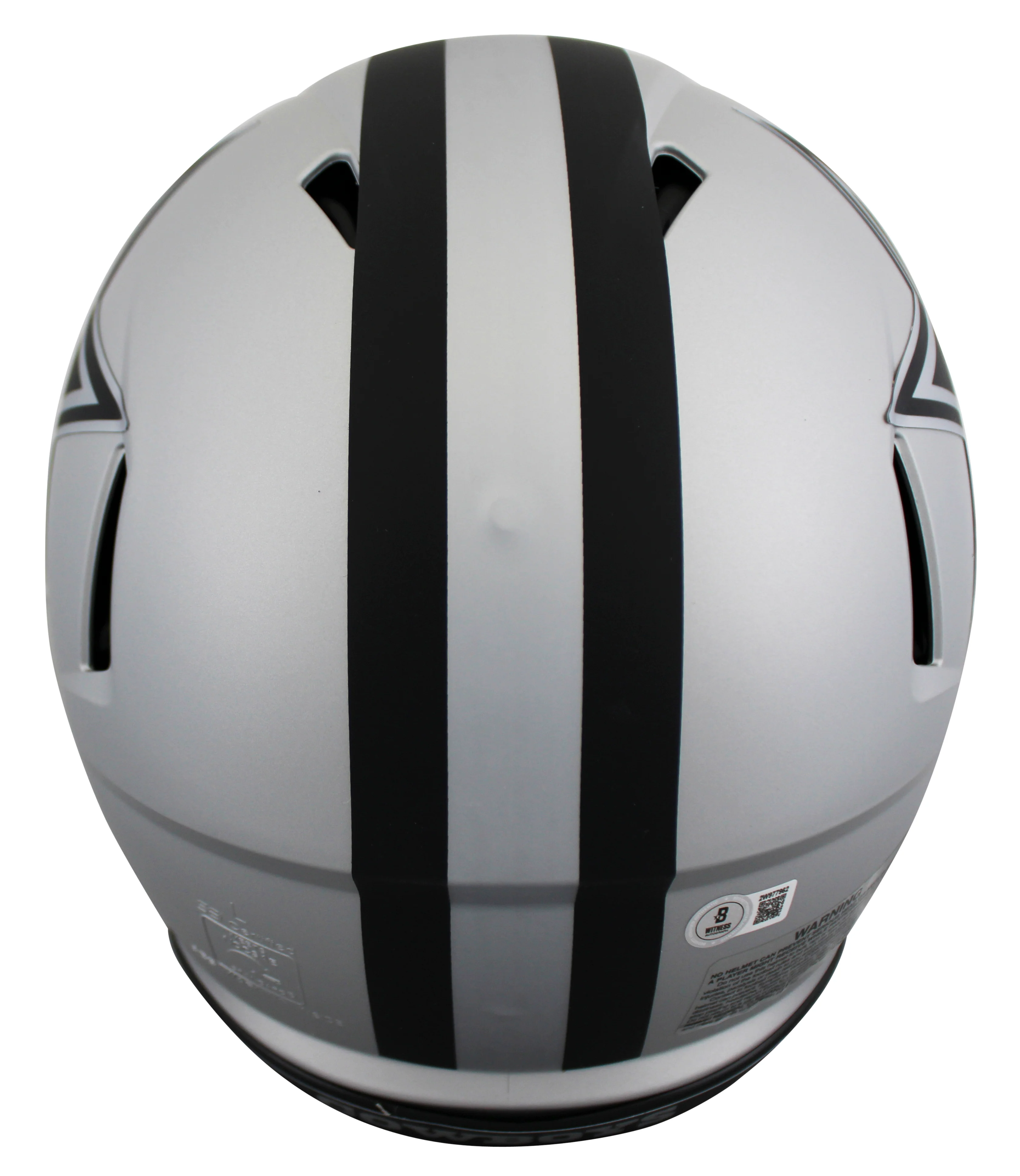 Cowboys Dak Prescott Signed Rave Full Size Speed Proline Helmet BAS Witnessed - Image 3