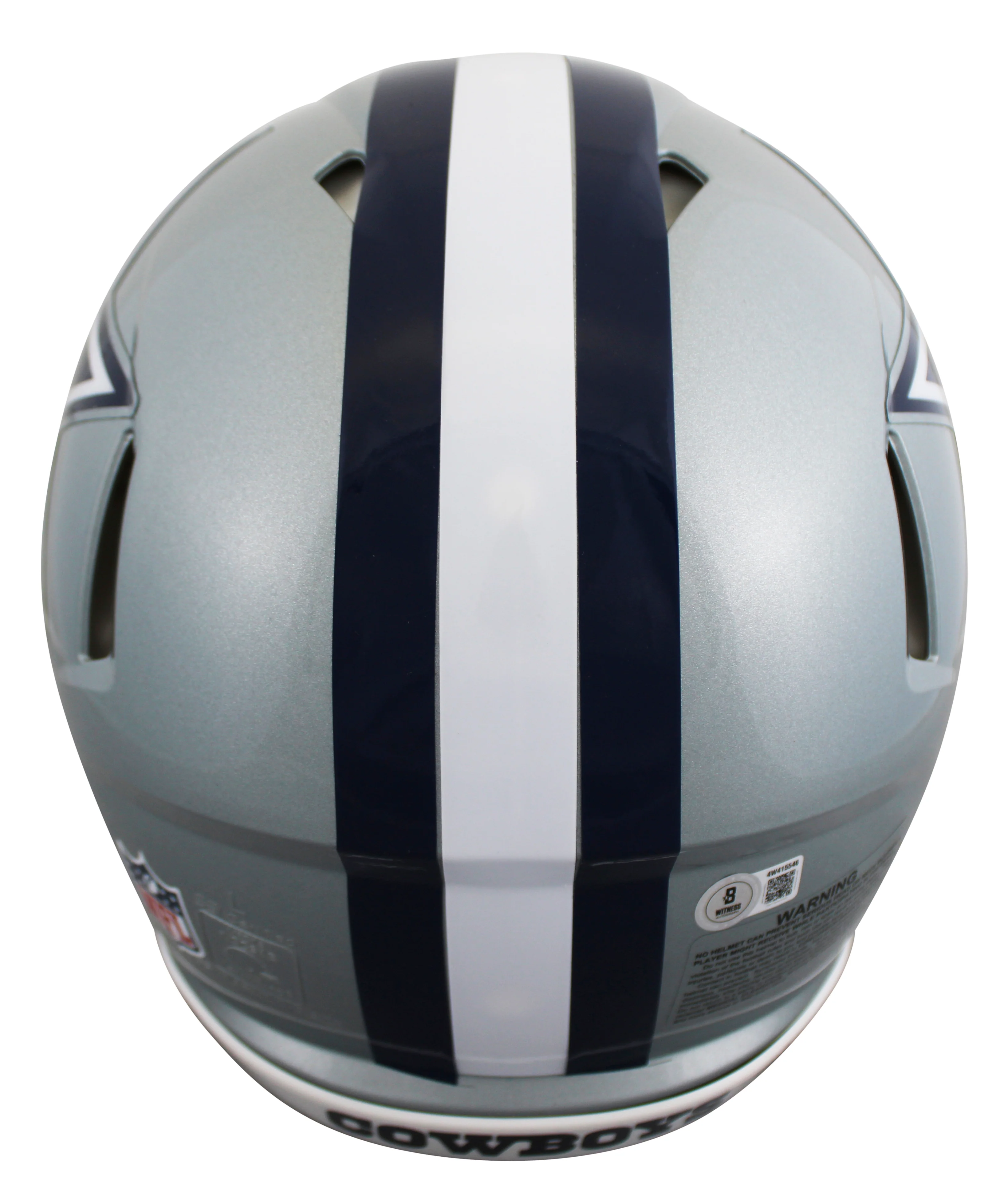 Cowboys Dez Bryant Authentic Signed Full Size Speed Proline Helmet BAS Witnessed - Image 3