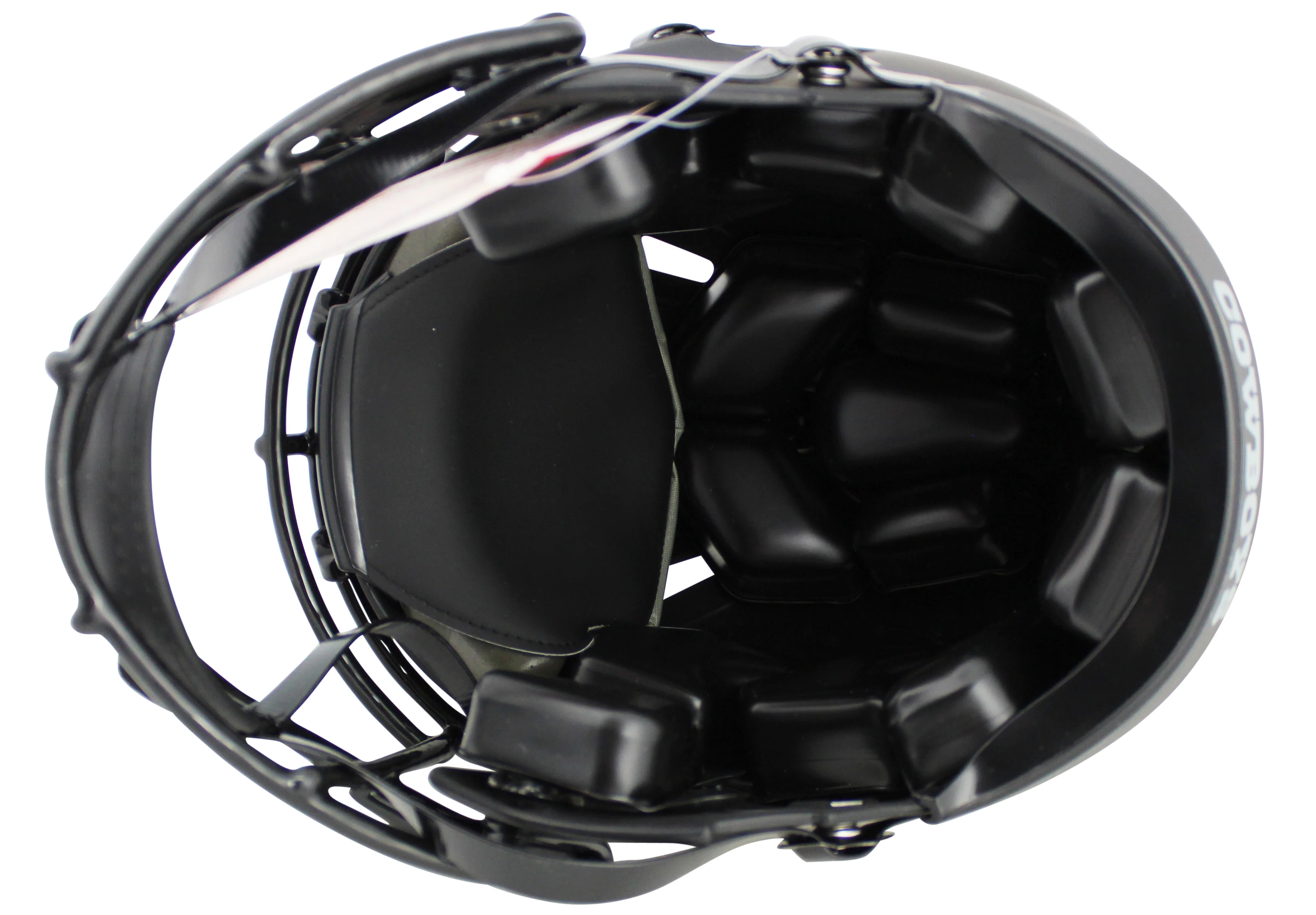 Cowboys Ezekiel Elliott Signed Eclipse Proline F/S Speed Helmet BAS Witnessed - Image 4