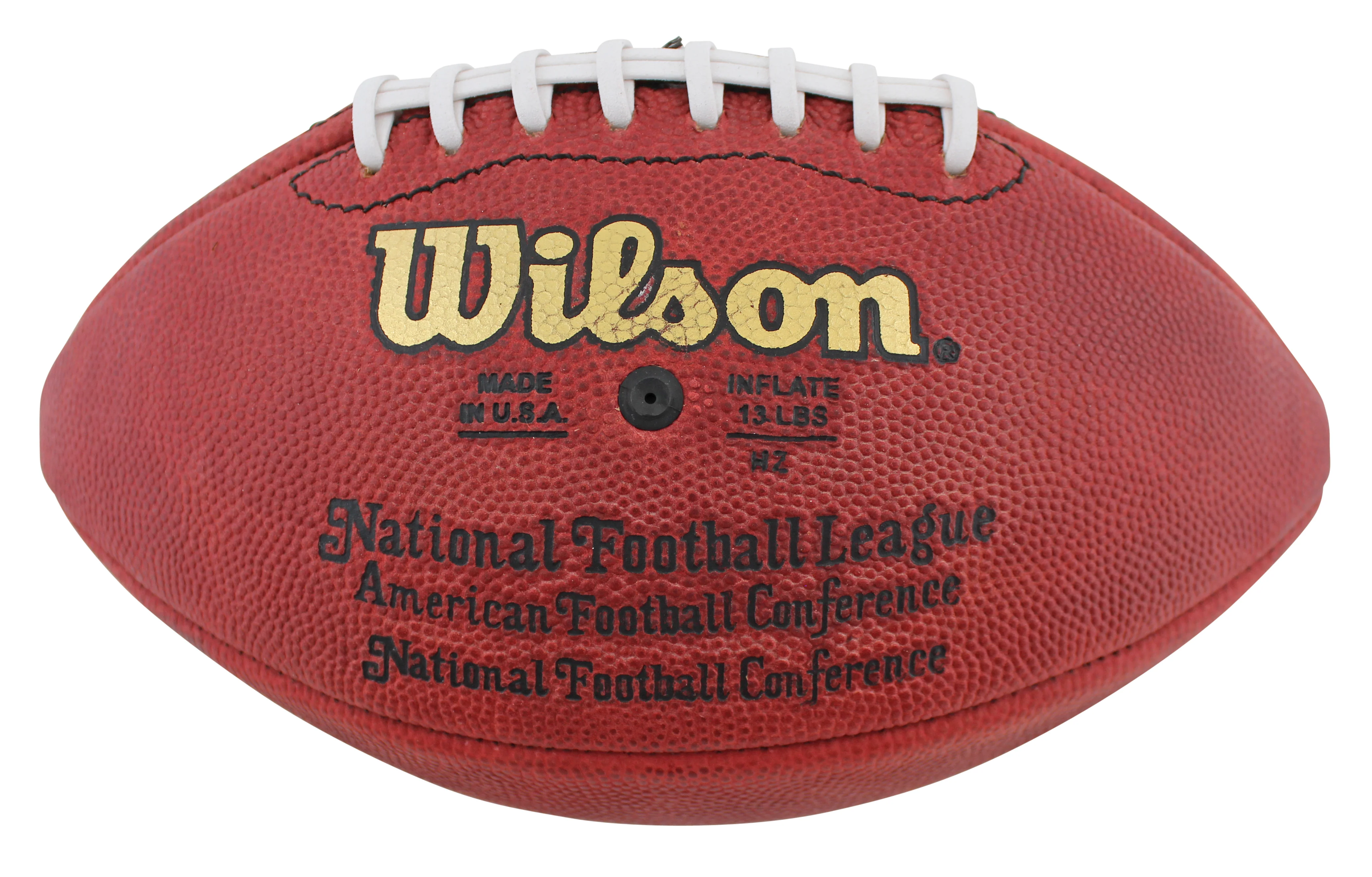 Cowboys Julius Jones Authentic Signed Official Nfl Football BAS #BB22953 - Image 4