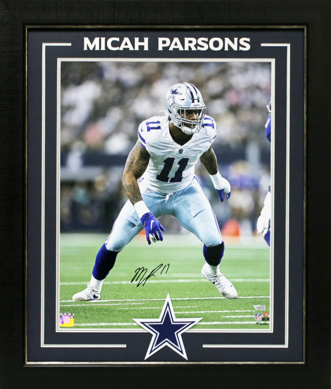 Cowboys Micah Parsons Authentic Signed 16x20 Framed Vertical Photo Fanatics - Image 2