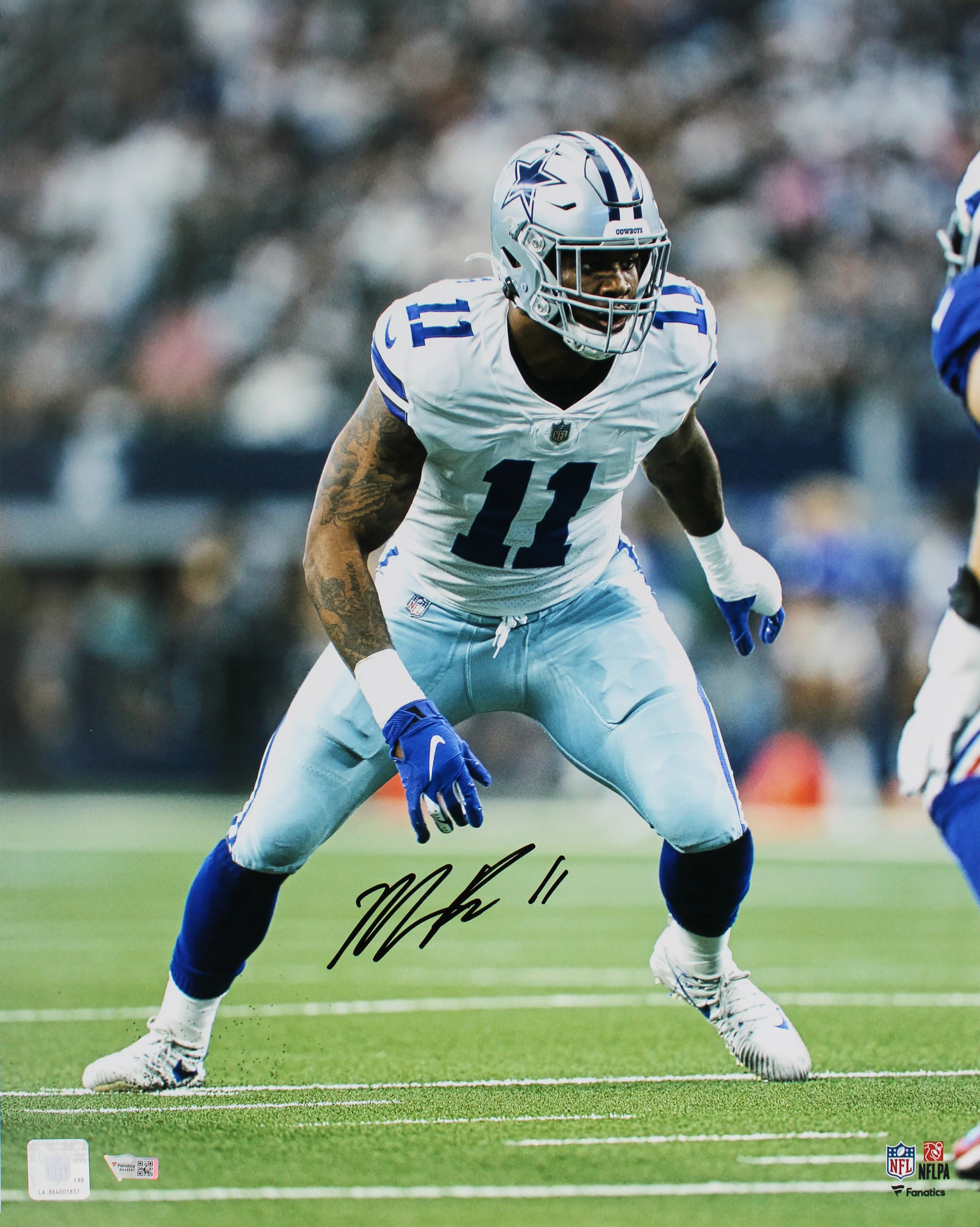 Cowboys Micah Parsons Authentic Signed 16x20 Vertical Photo FAN - Image 2