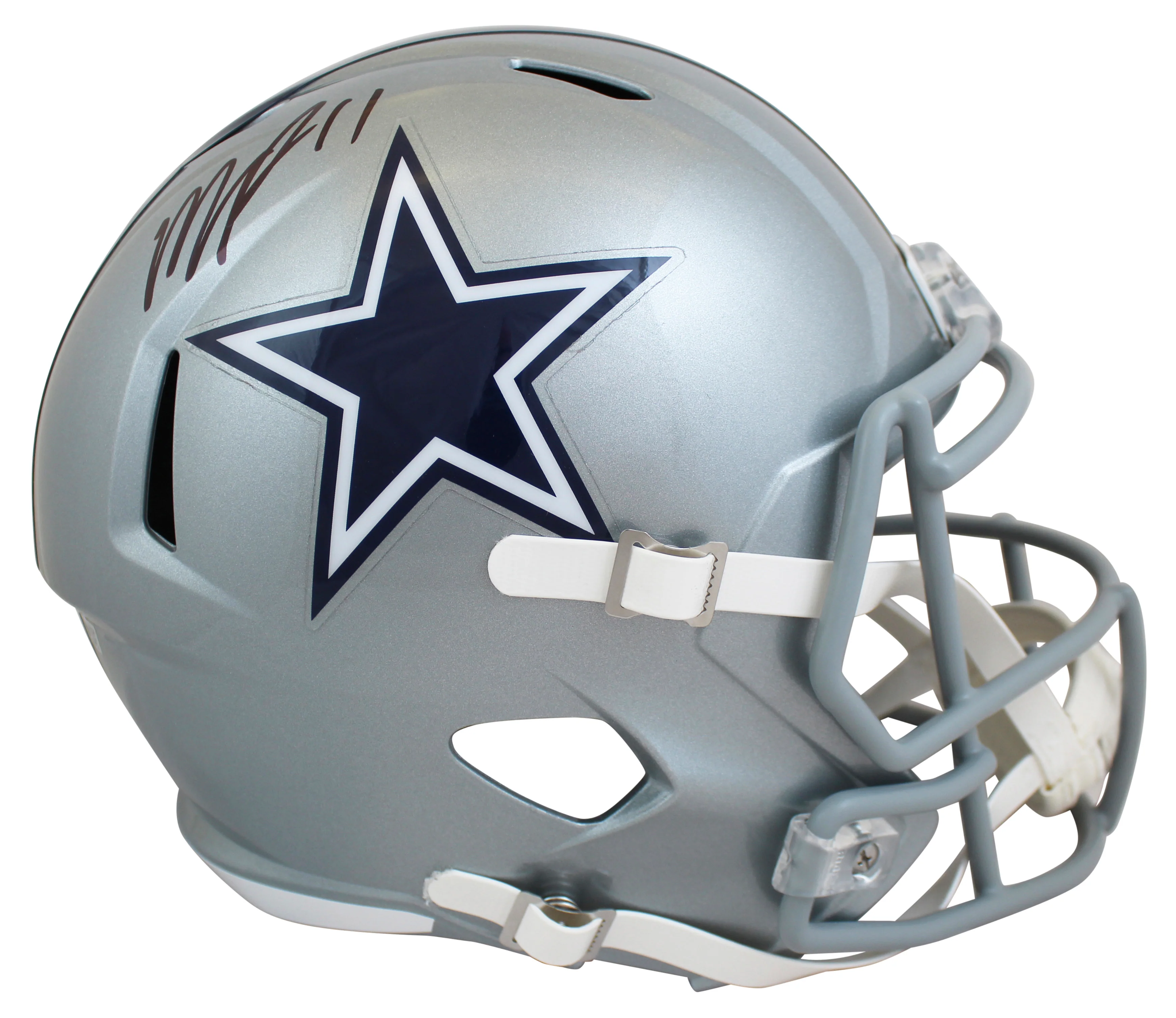 Cowboys Micah Parsons Authentic Signed Full Size Speed Rep Helmet Fanatics - Image 2