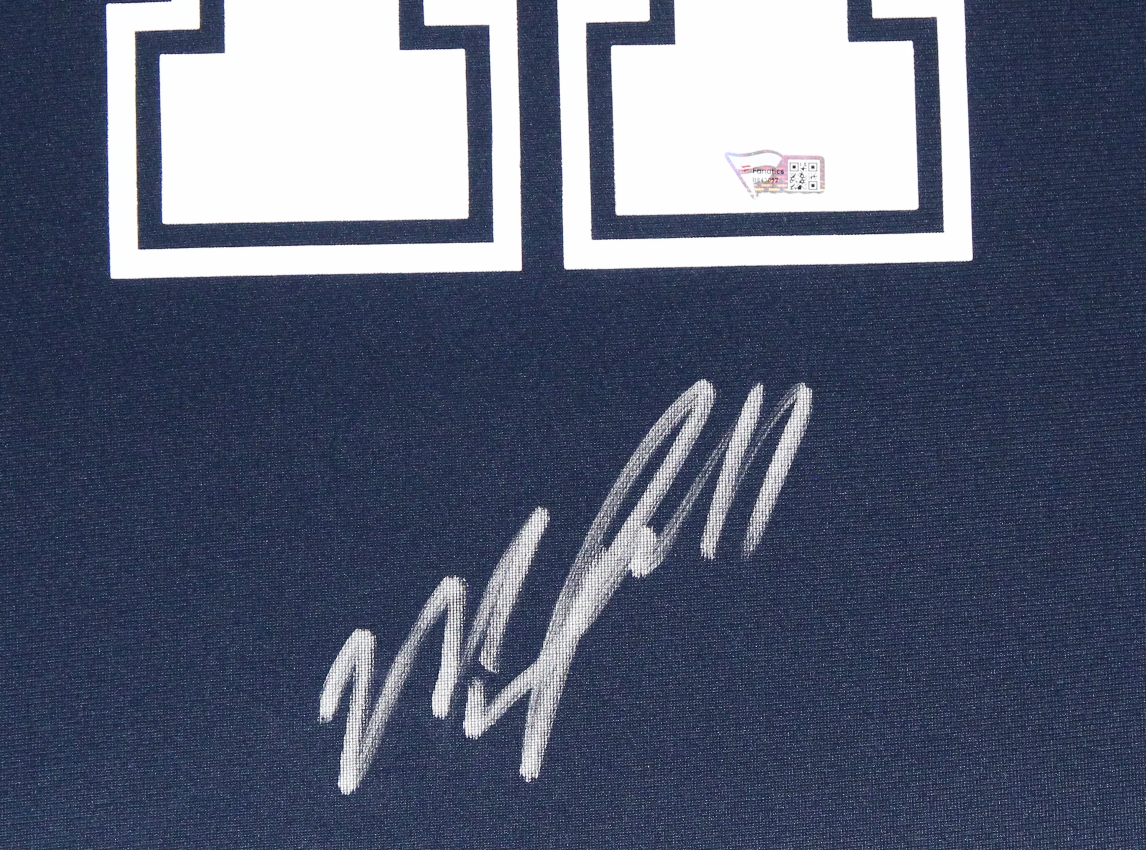 Cowboys Micah Parsons Signed & Framed Navy Blue Nike Game Jersey Fanatics - Image 3