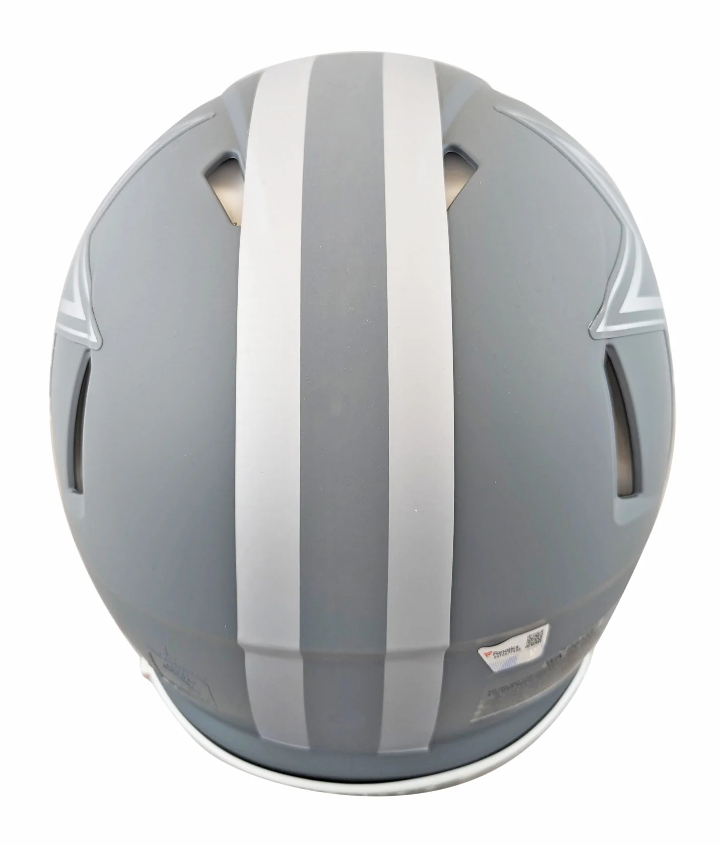 Cowboys Micah Parsons Signed Slate Full Size Speed Proline Helmet W/ Case Fan - Image 4