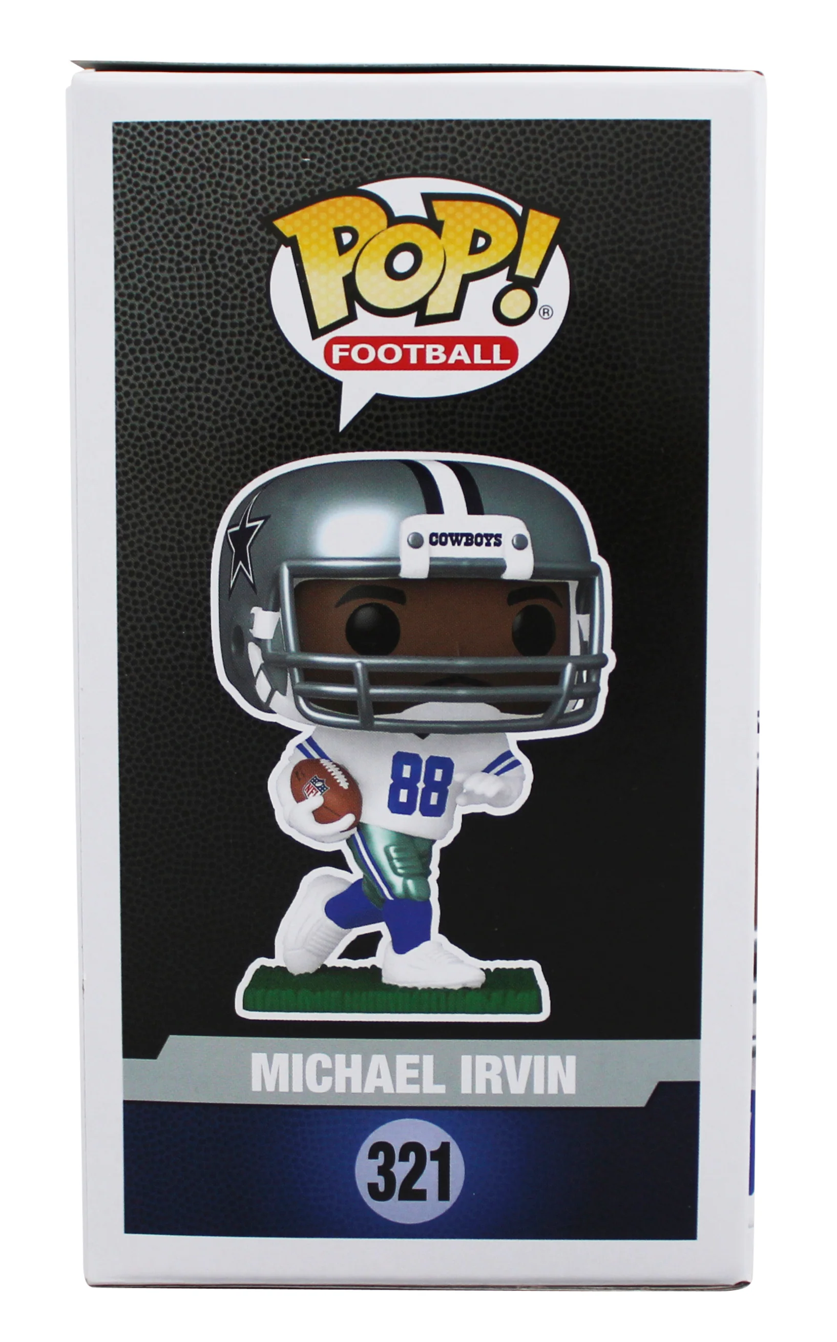 Cowboys Michael Irvin Signed #321 Funko Pop Vinyl Figure BAS Witnessed #3W306721 - Image 6