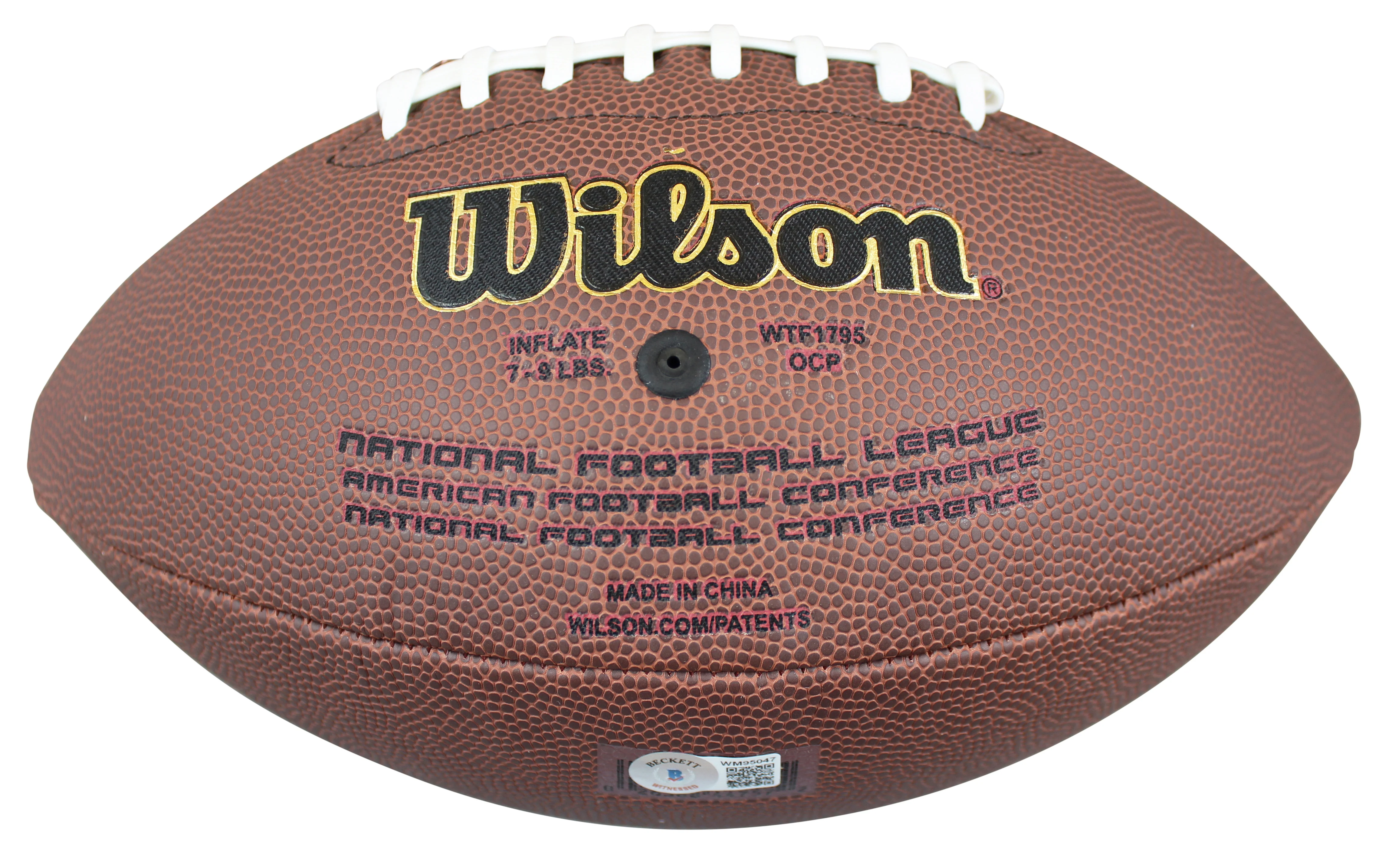 Cowboys Tony Dorsett Authentic Signed Super Grip Nfl Football BAS Witnessed - Image 4