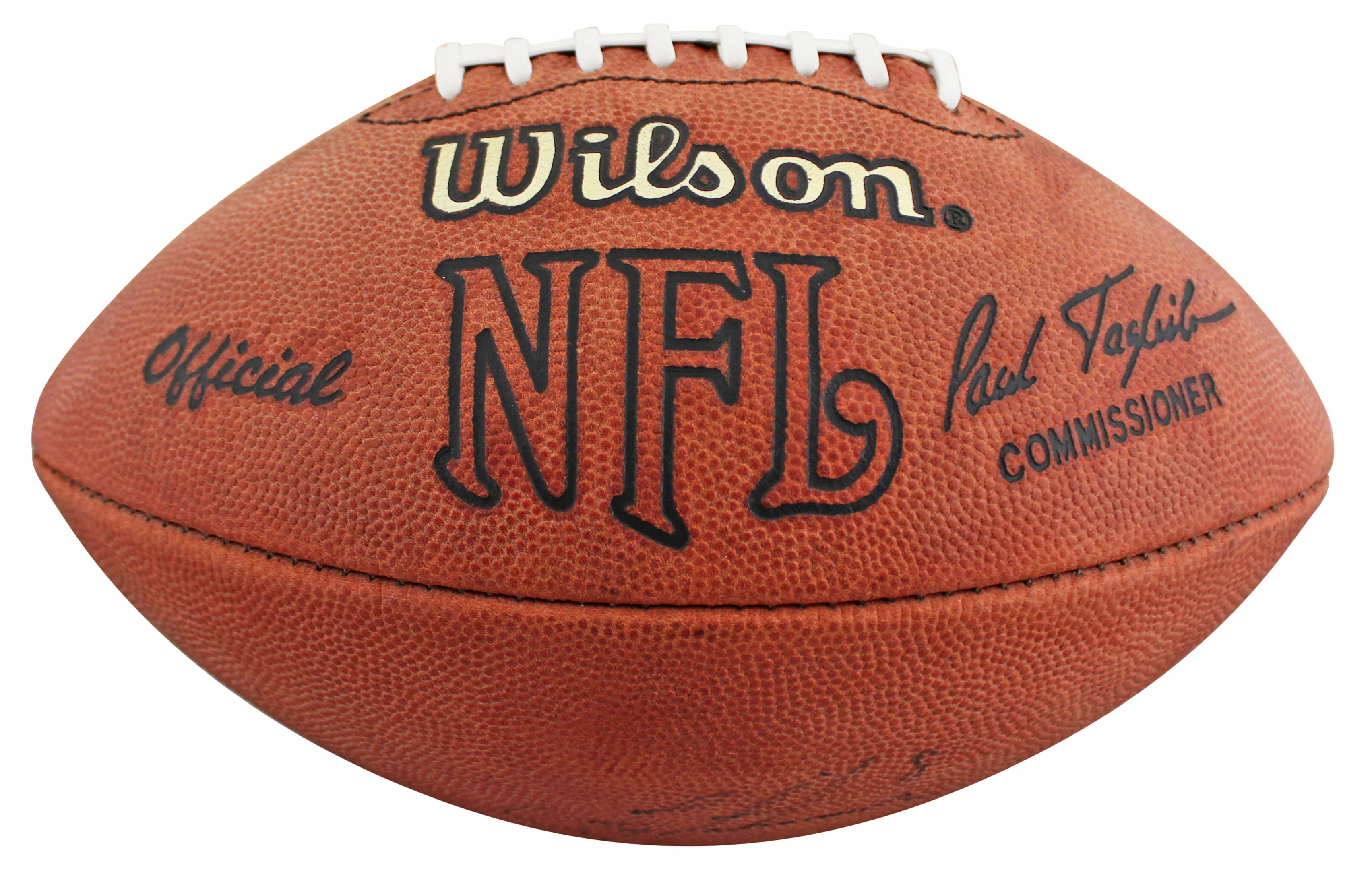 Cowboys Troy Aikman Authentic Signed Wilson Official Nfl Football BAS #BV01126 - Image 4