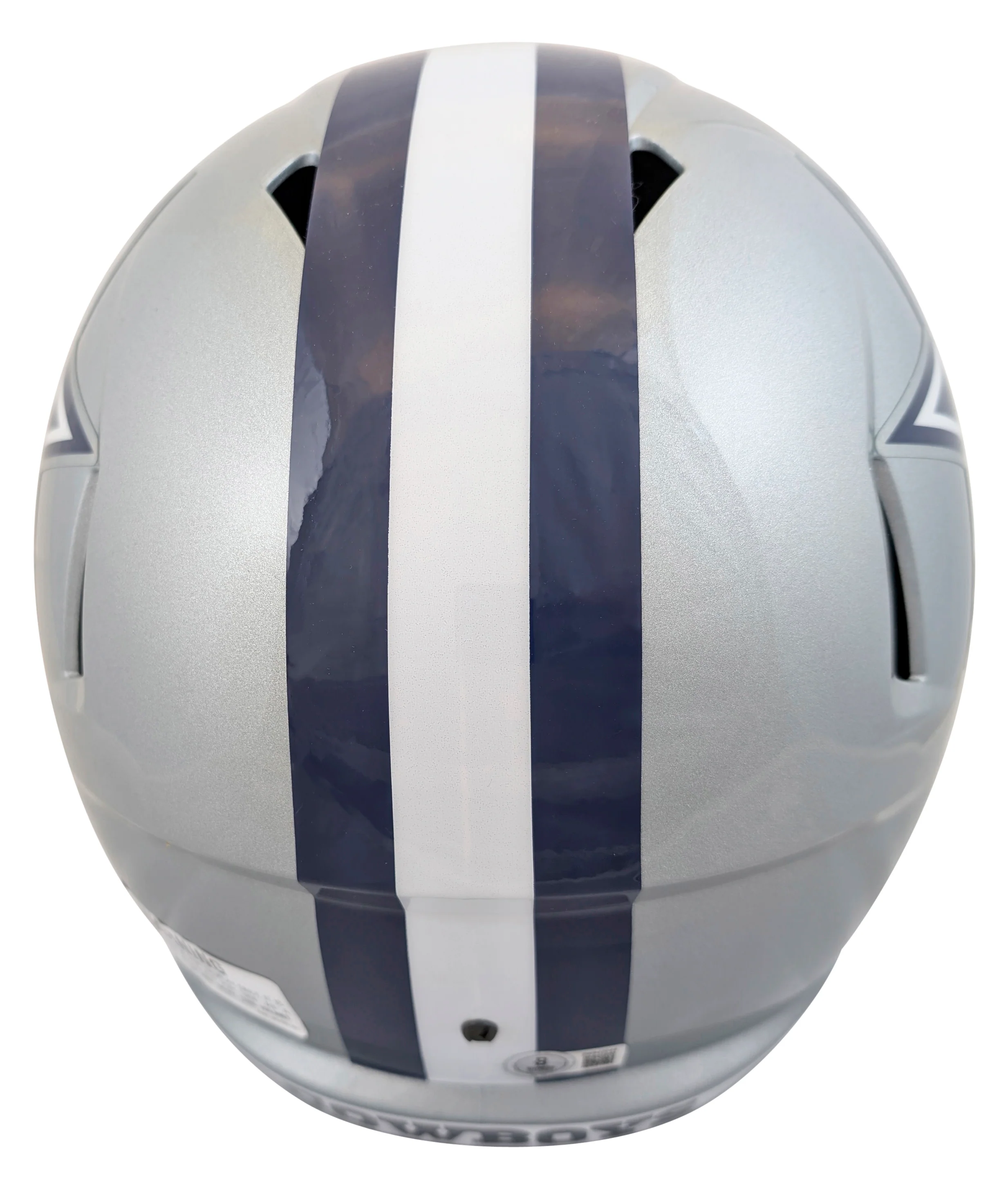 Cowboys Zack Martin Signed Full Size Speed Rep Helmet W/ Case BAS Witnessed - Image 4