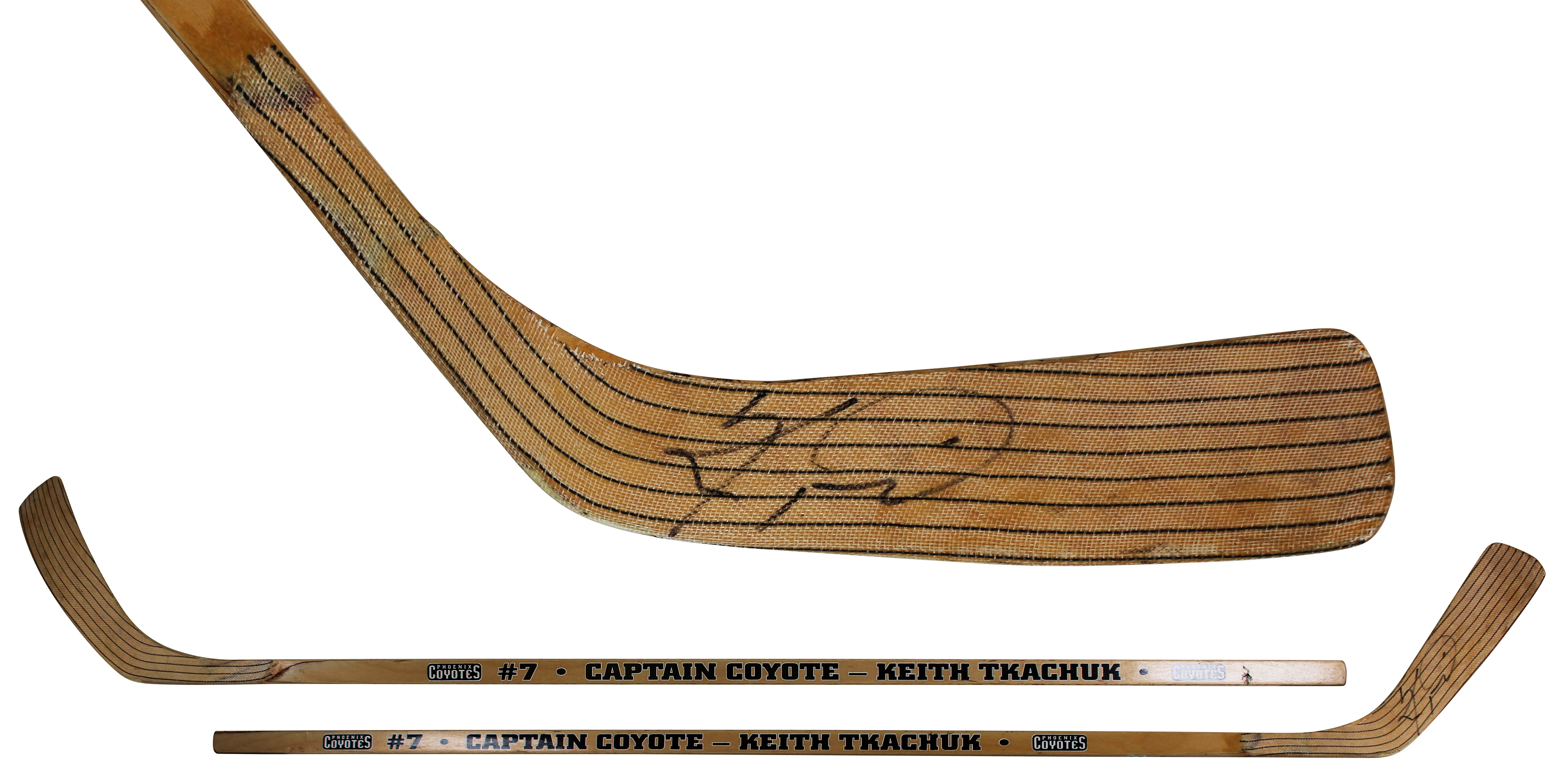 Coyotes Keith Tkachuk Authentic Signed Hockey Stick Autographed BAS #BU64331 - Image 2