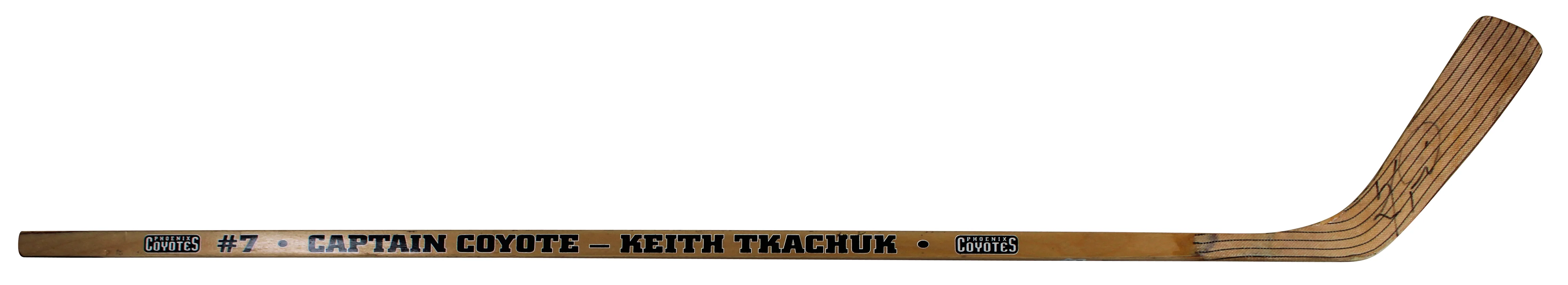 Coyotes Keith Tkachuk Authentic Signed Hockey Stick Autographed BAS #BU64331 - Image 3