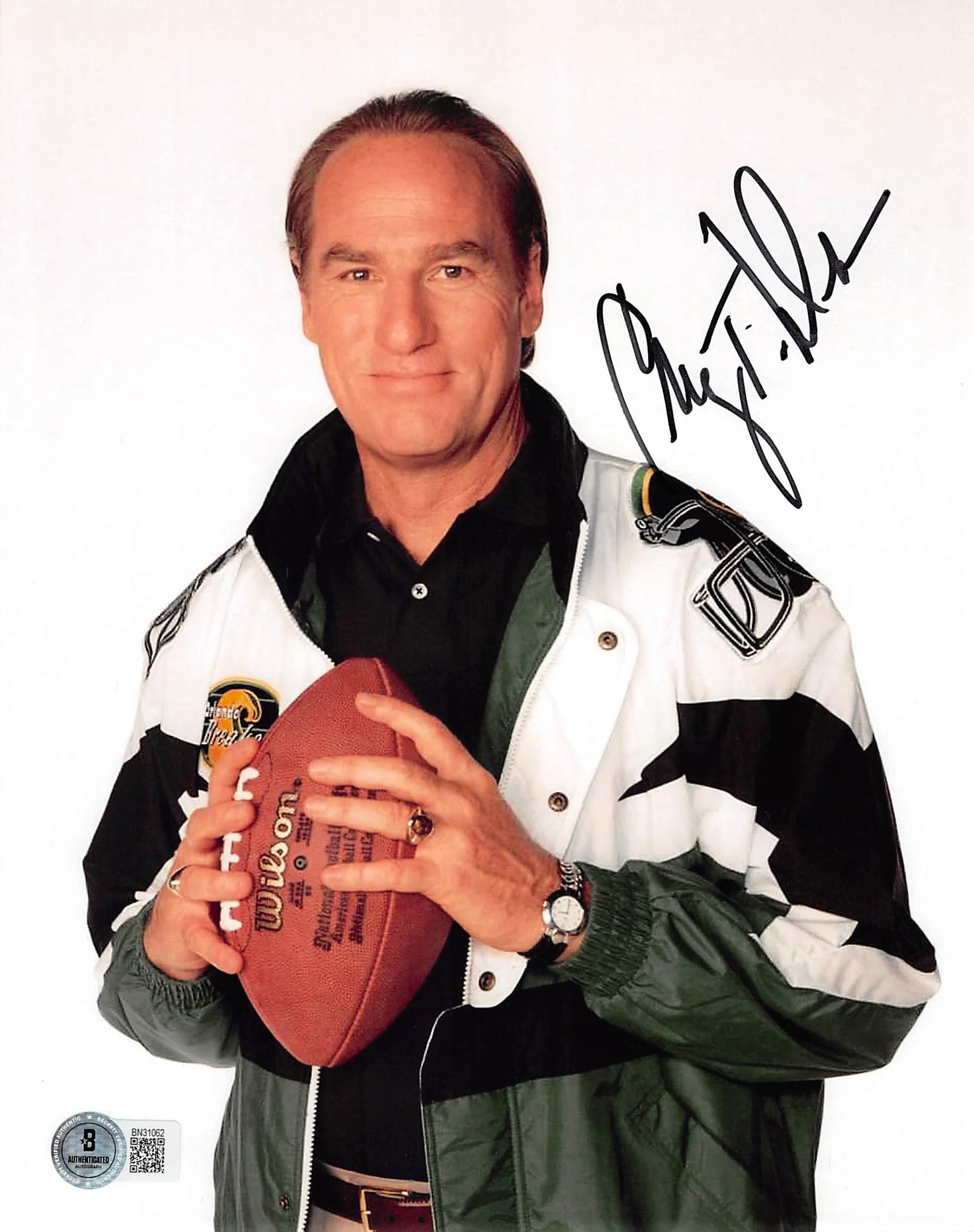 Craig T. Nelson Coach Authentic Signed 8x10 Vertical Photo Autographed BAS 5 - Image 2