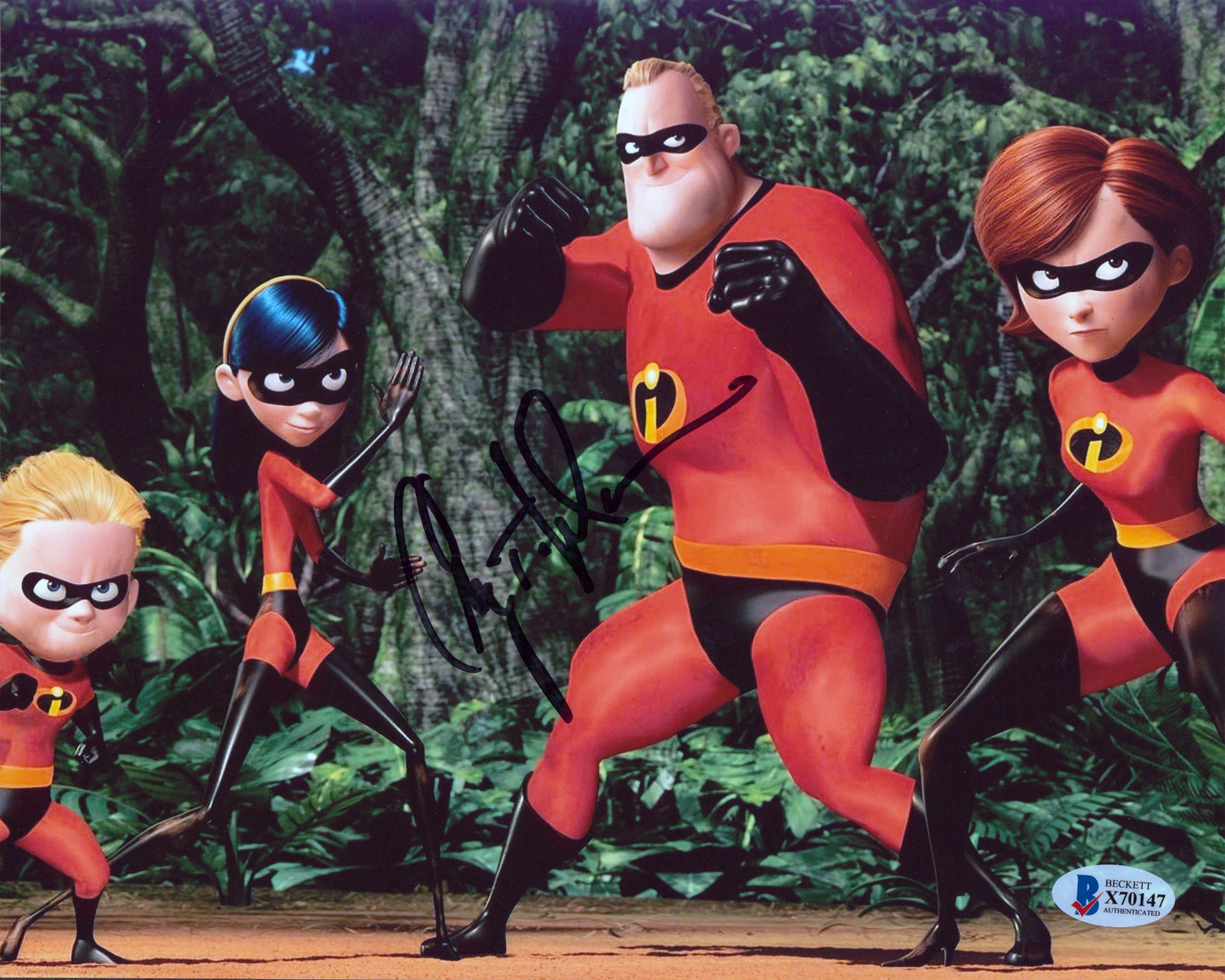 Craig T. Nelson Incredibles Authentic Signed 8x10 Photo Autographed BAS #X70147 - Image 2