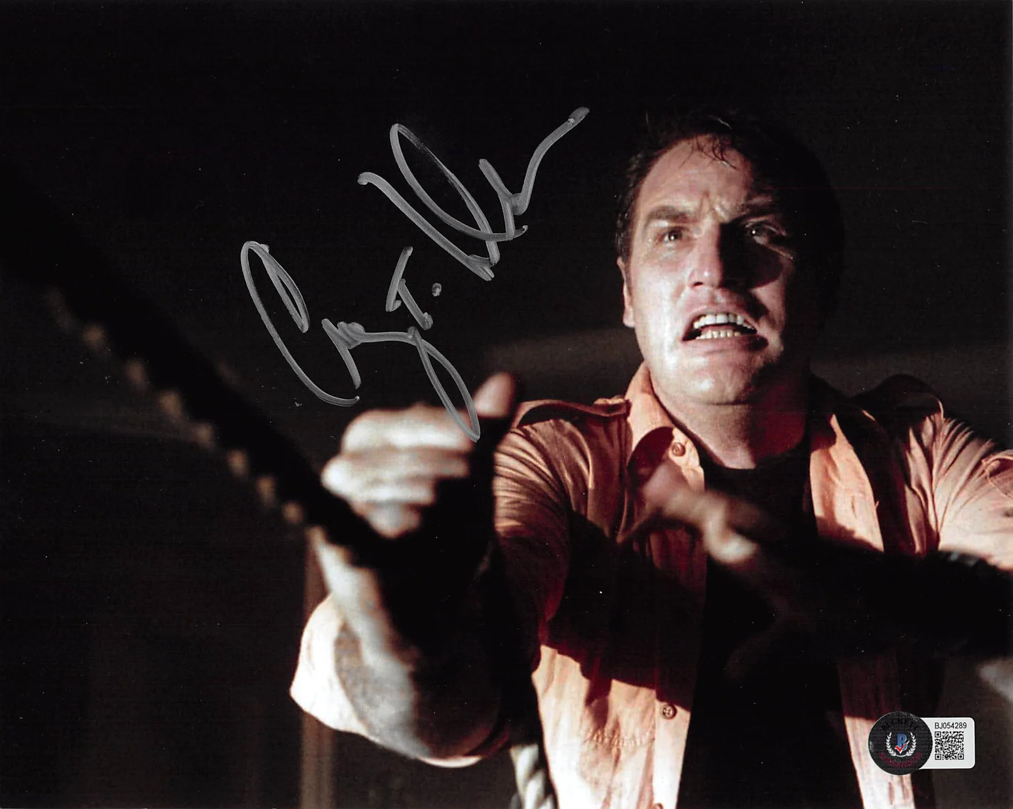 Craig T. Nelson Poltergeist Authentic Signed 8x10 Horizontal Photo BAS 1 - Image 2