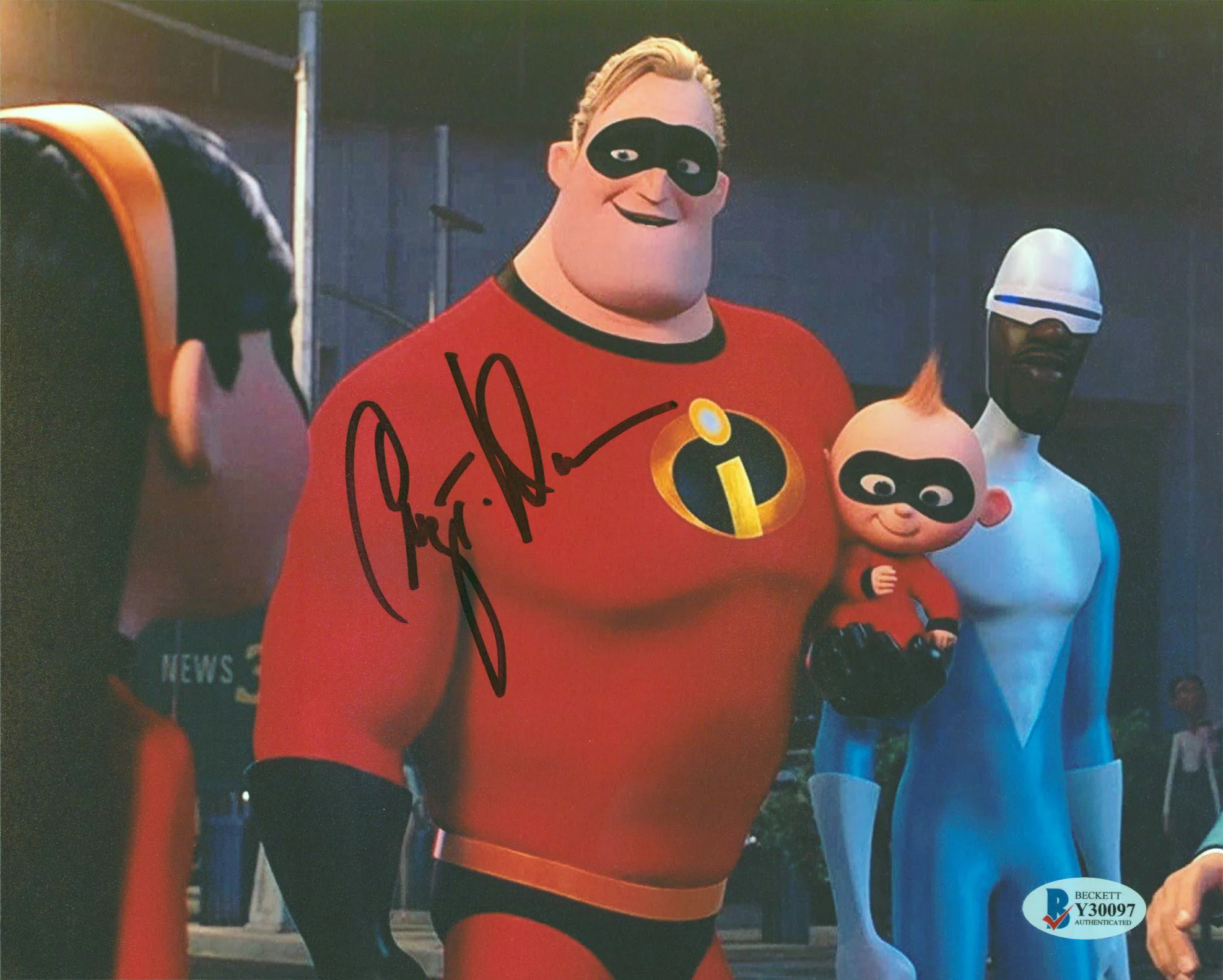Craig T. Nelson The Incredibles 2 Authentic Signed 8x10 Photo BAS #Y30097 - Image 2