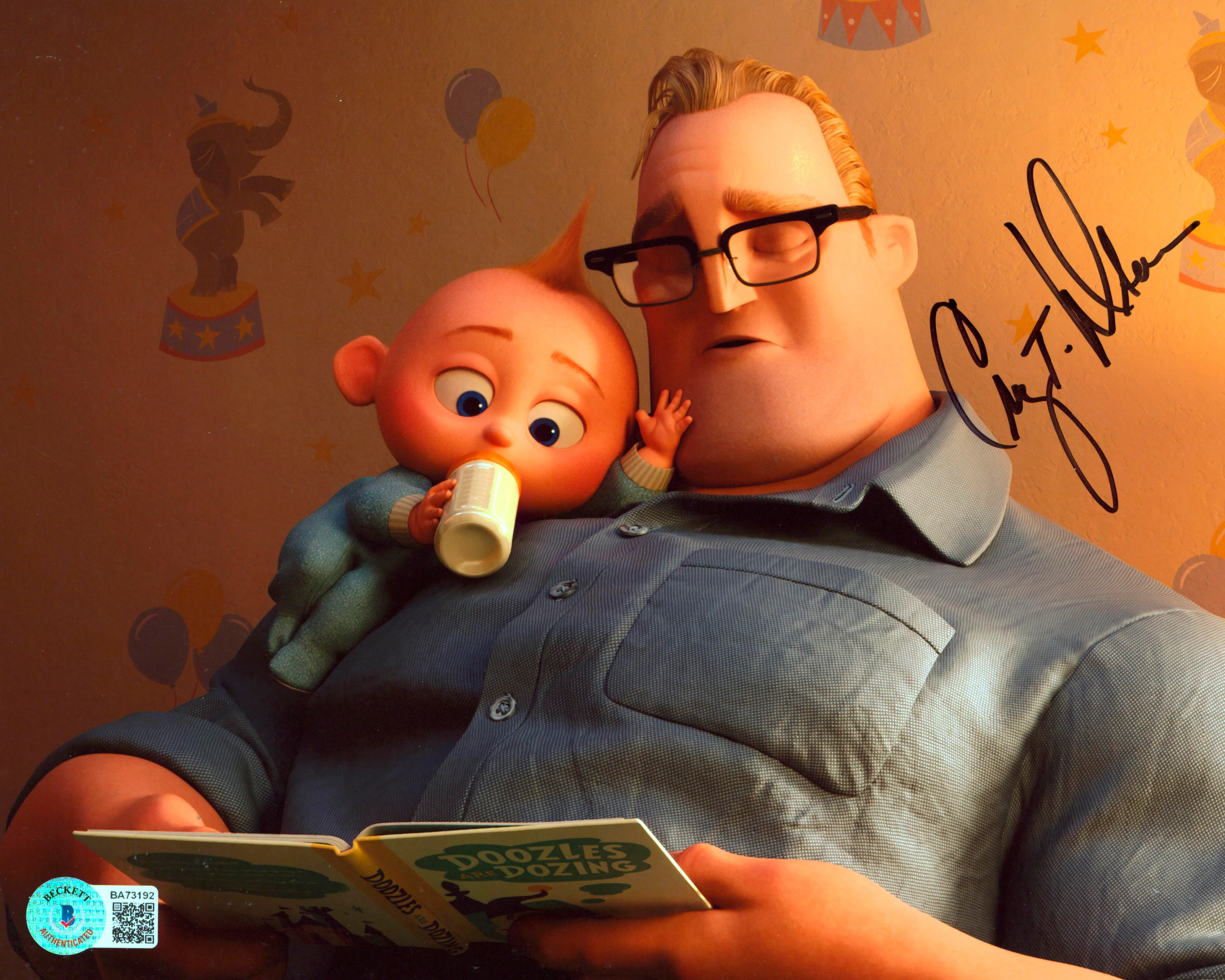 Craig T. Nelson The Incredibles Authentic Signed 8x10 Photo BAS #BA73192 - Image 2