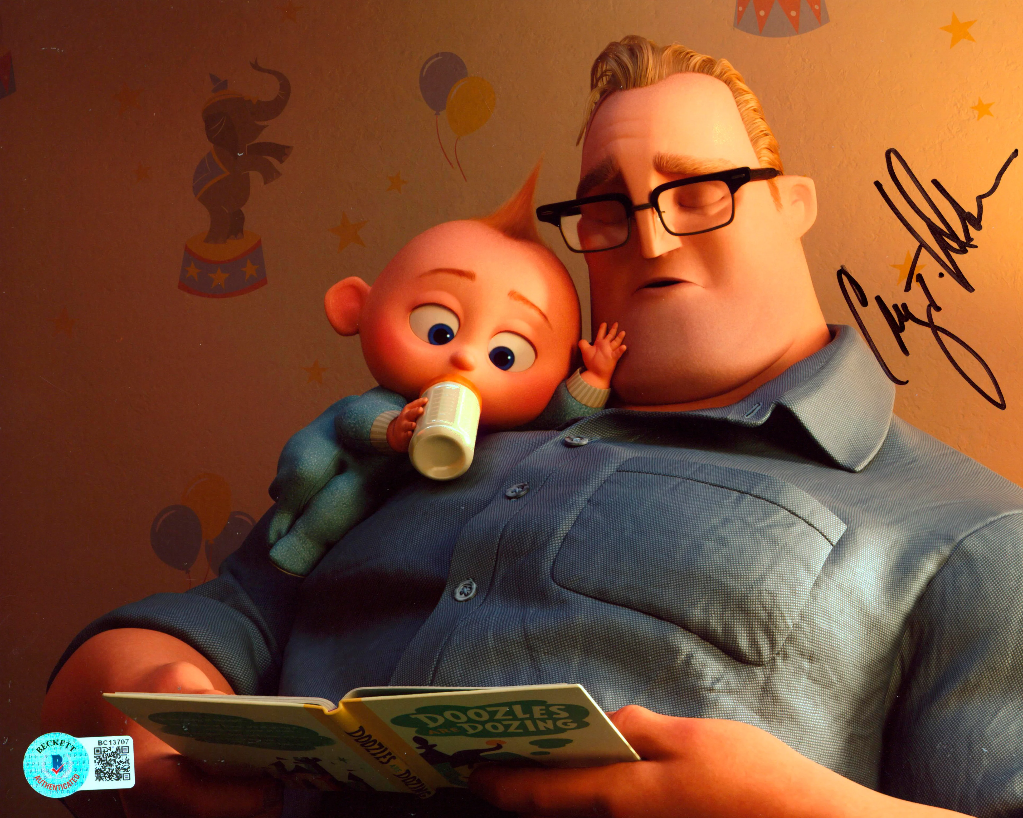 Craig T. Nelson The Incredibles Authentic Signed 8x10 Photo BAS #BC13707 - Image 2