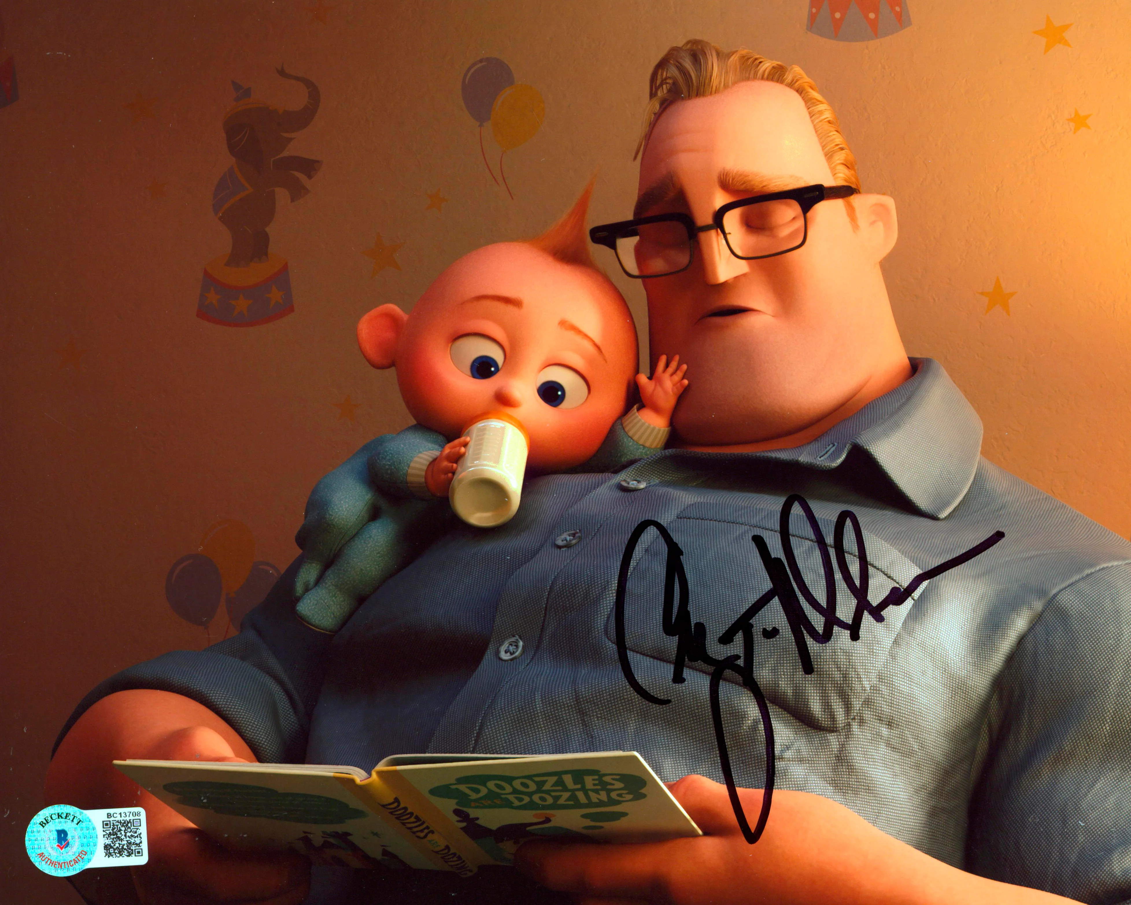 Craig T. Nelson The Incredibles Authentic Signed 8x10 Photo BAS #BC13708 - Image 2