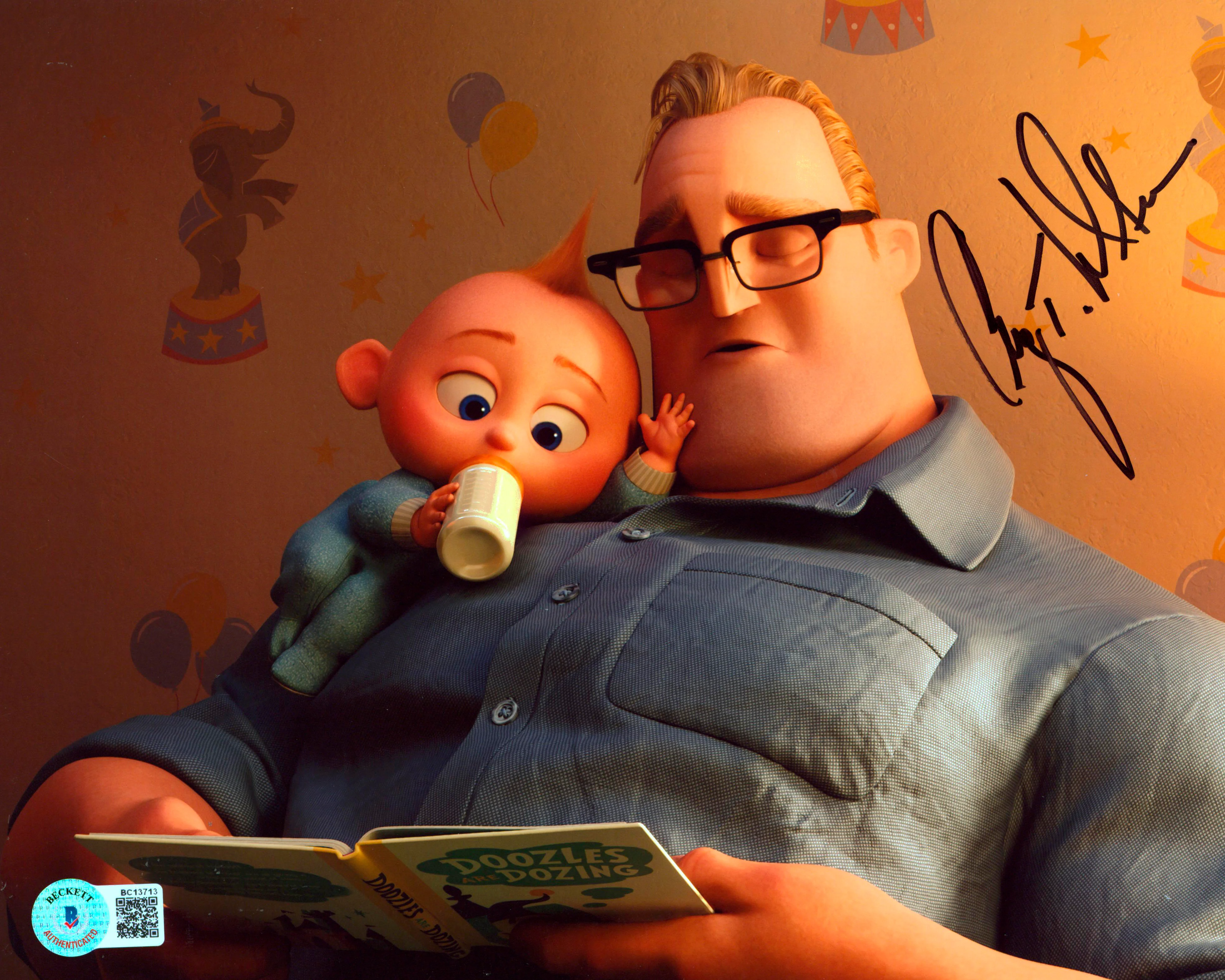 Craig T. Nelson The Incredibles Authentic Signed 8x10 Photo BAS #BC13713 - Image 2