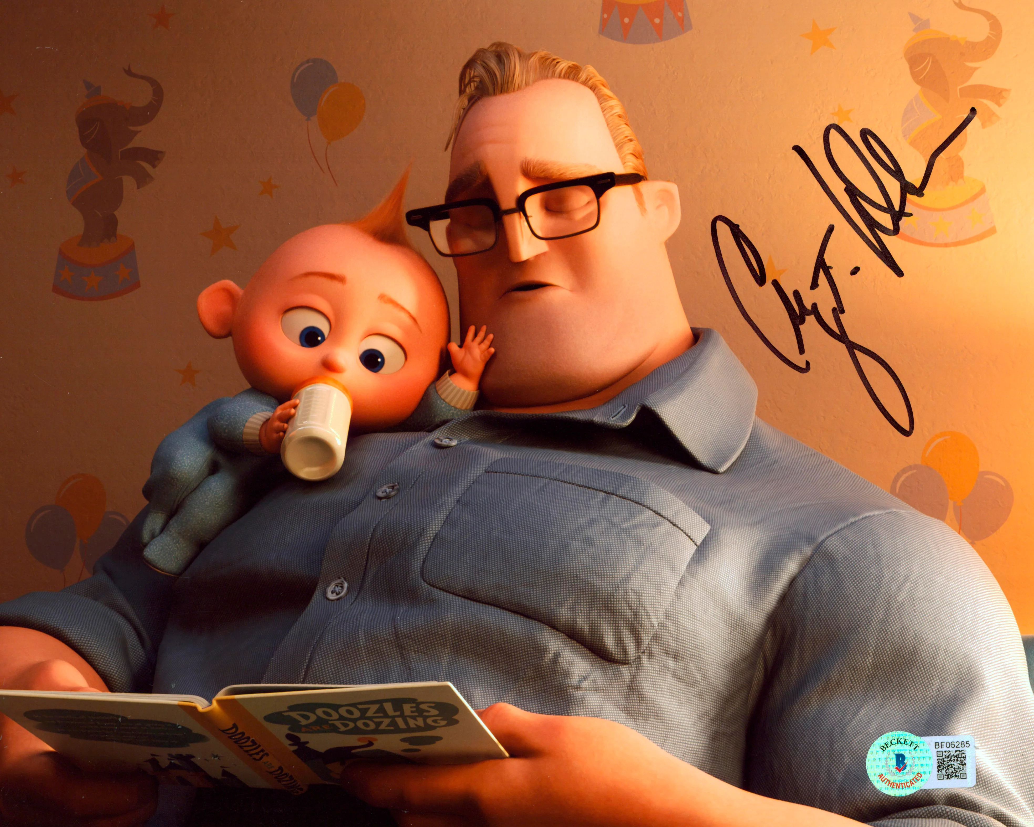 Craig T. Nelson The Incredibles Authentic Signed 8x10 Photo BAS #BF06285 - Image 2