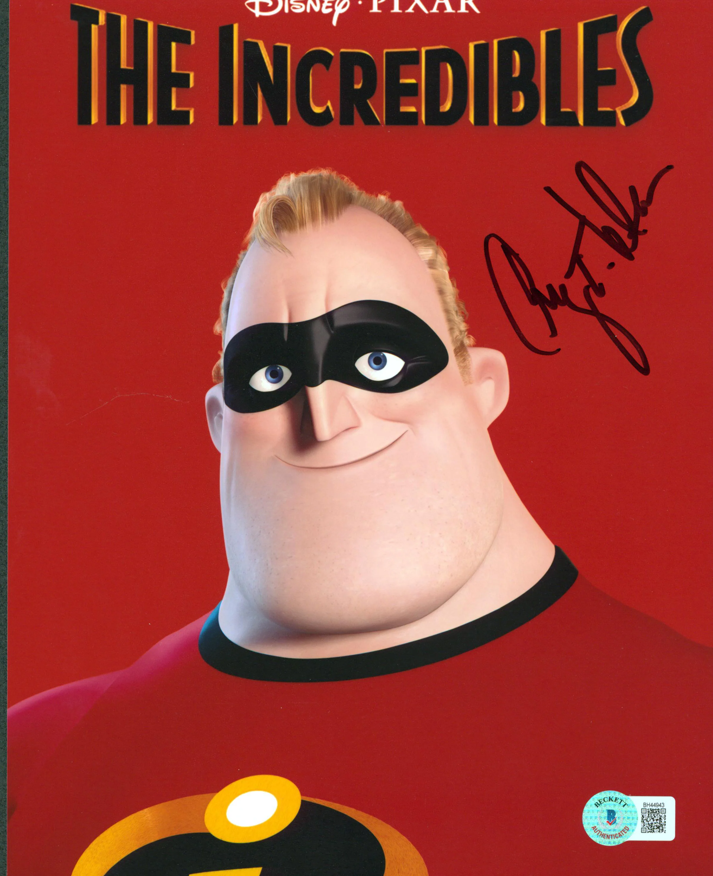 Craig T. Nelson The Incredibles Signed 8x10 Photo Autographed BAS #BH44943 - Image 2