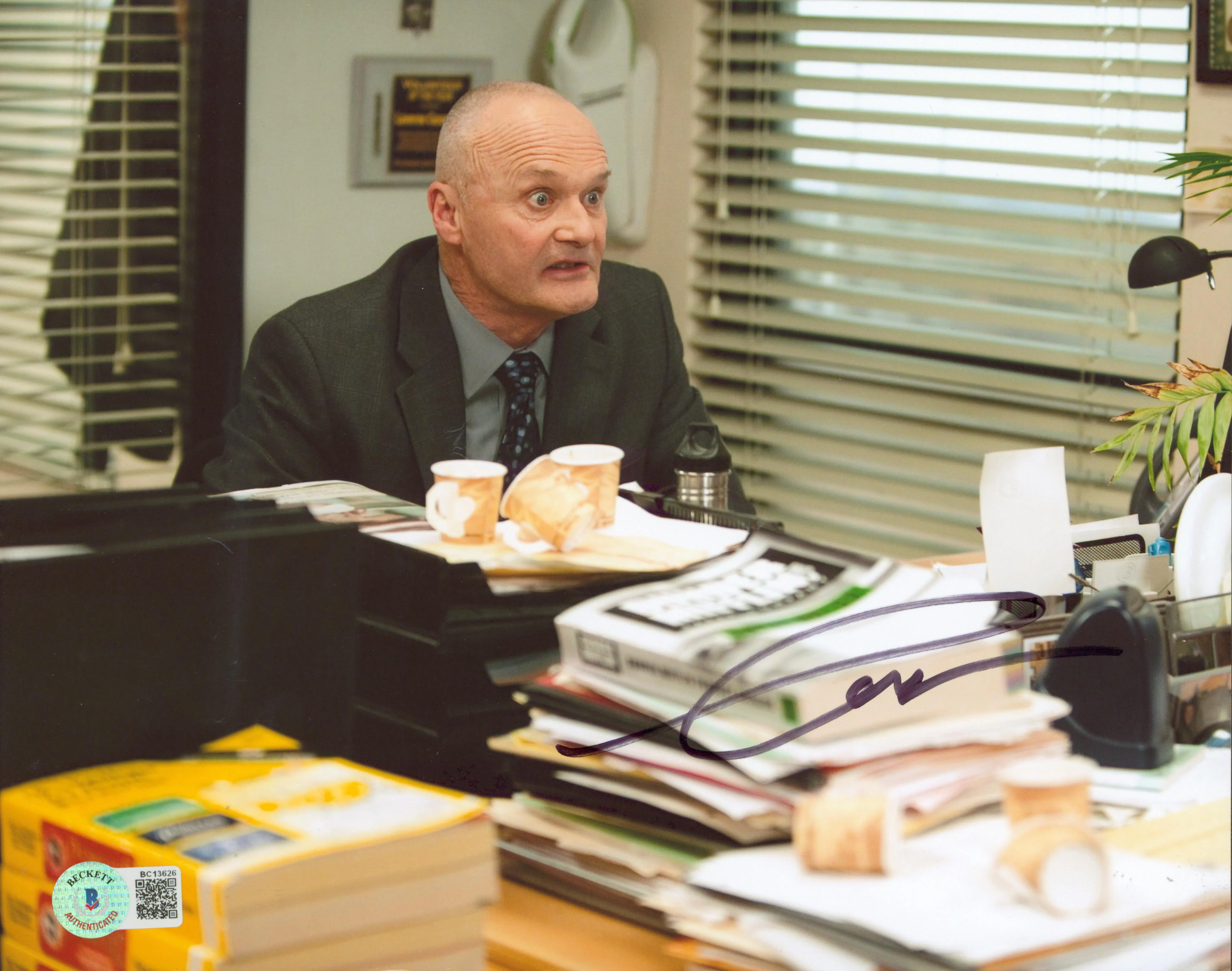 Creed Bratton The Office Authentic Signed 8x10 Photo Autographed BAS #BC13626 - Image 2
